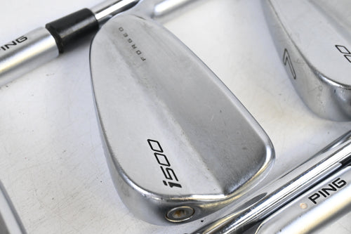 Ping i500 Irons / 5-PW / White Dot / Stiff Flex KBS Tour 120 Shafts