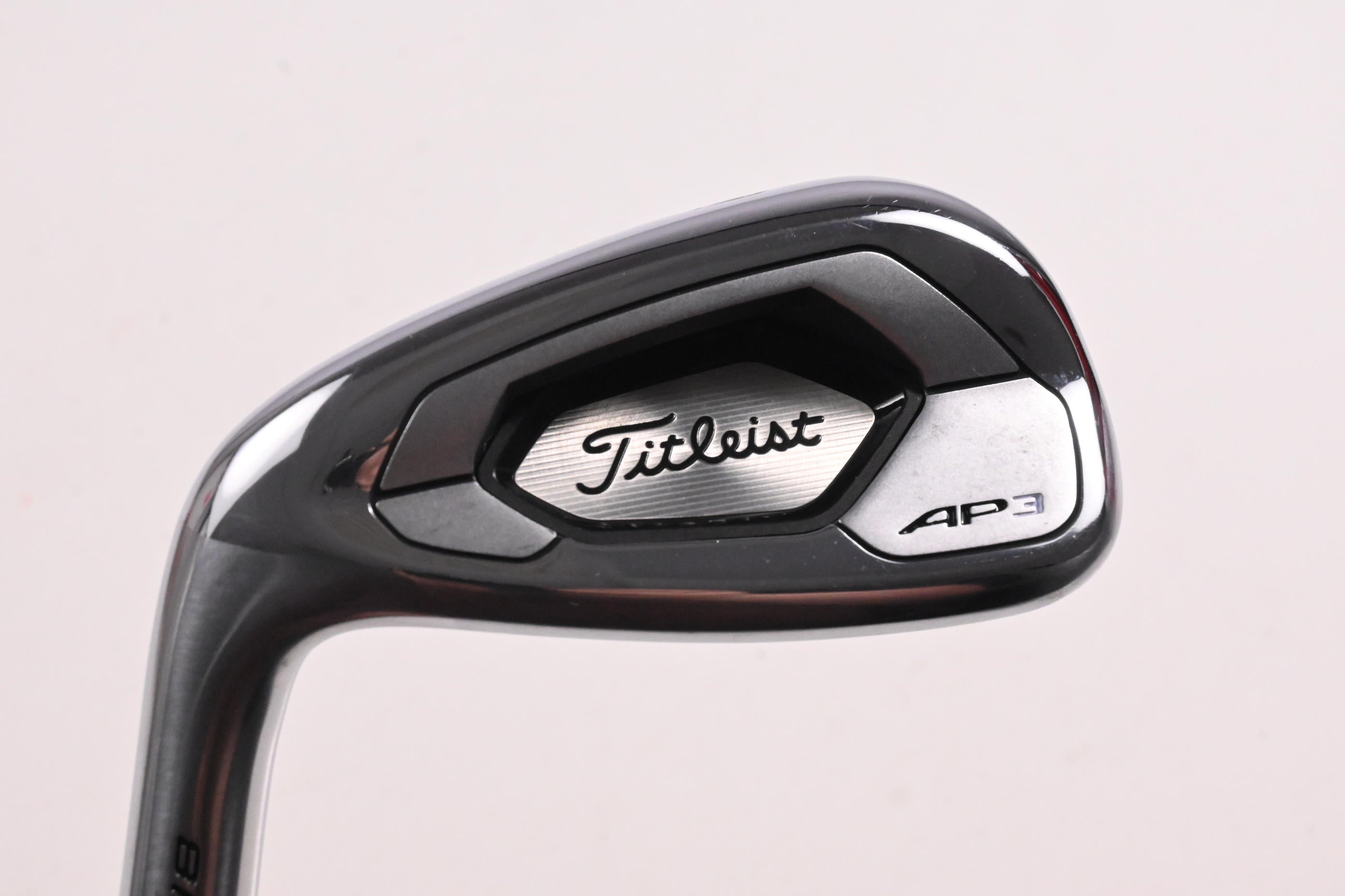 Left Hand Titleist 718 AP3 #9 Iron / 39 Degree / Stiff Flex AMT Black S300