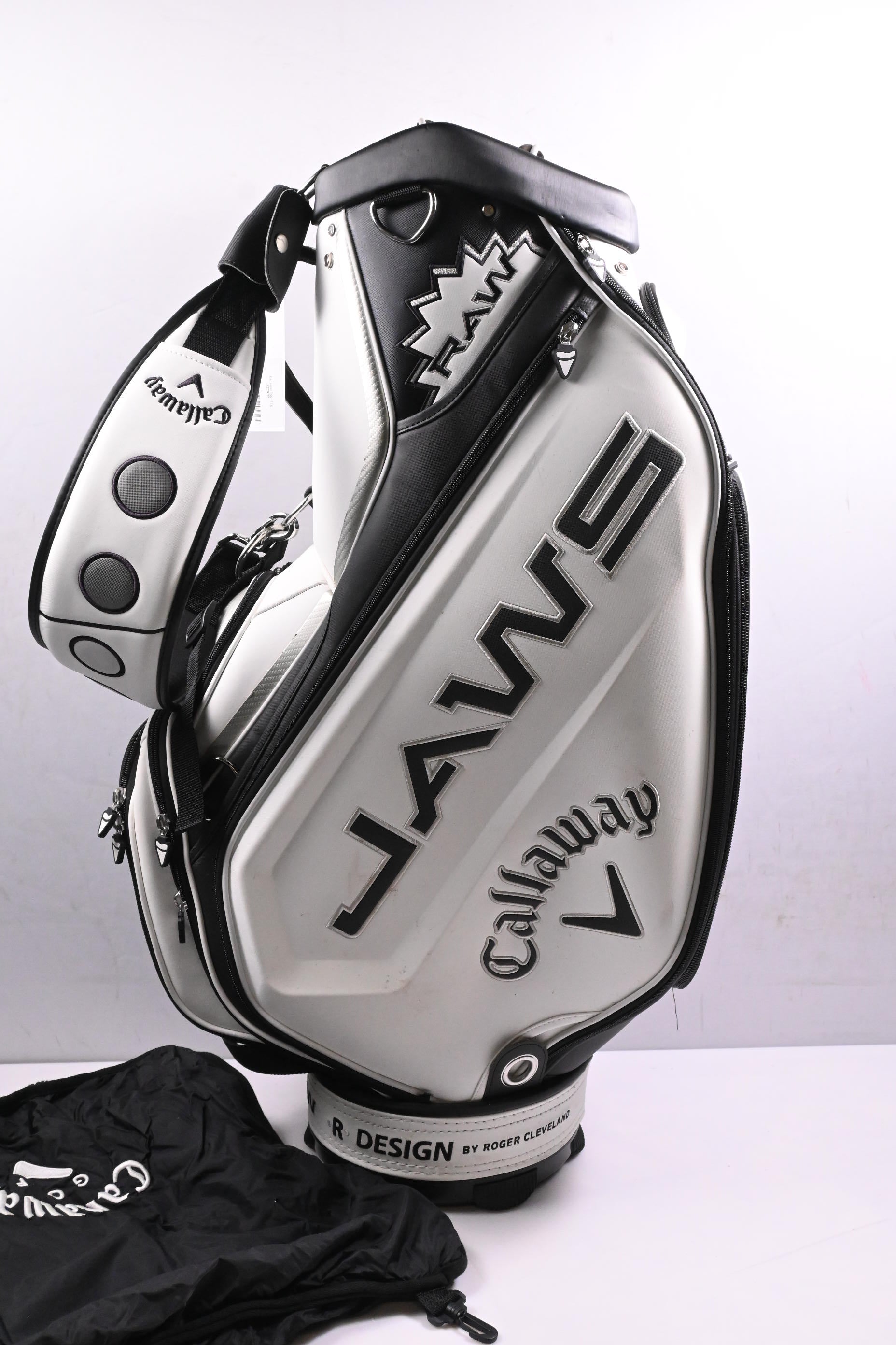 Callaway Jaws Raw Tour Bag / 6-Way Divider / White, Black
