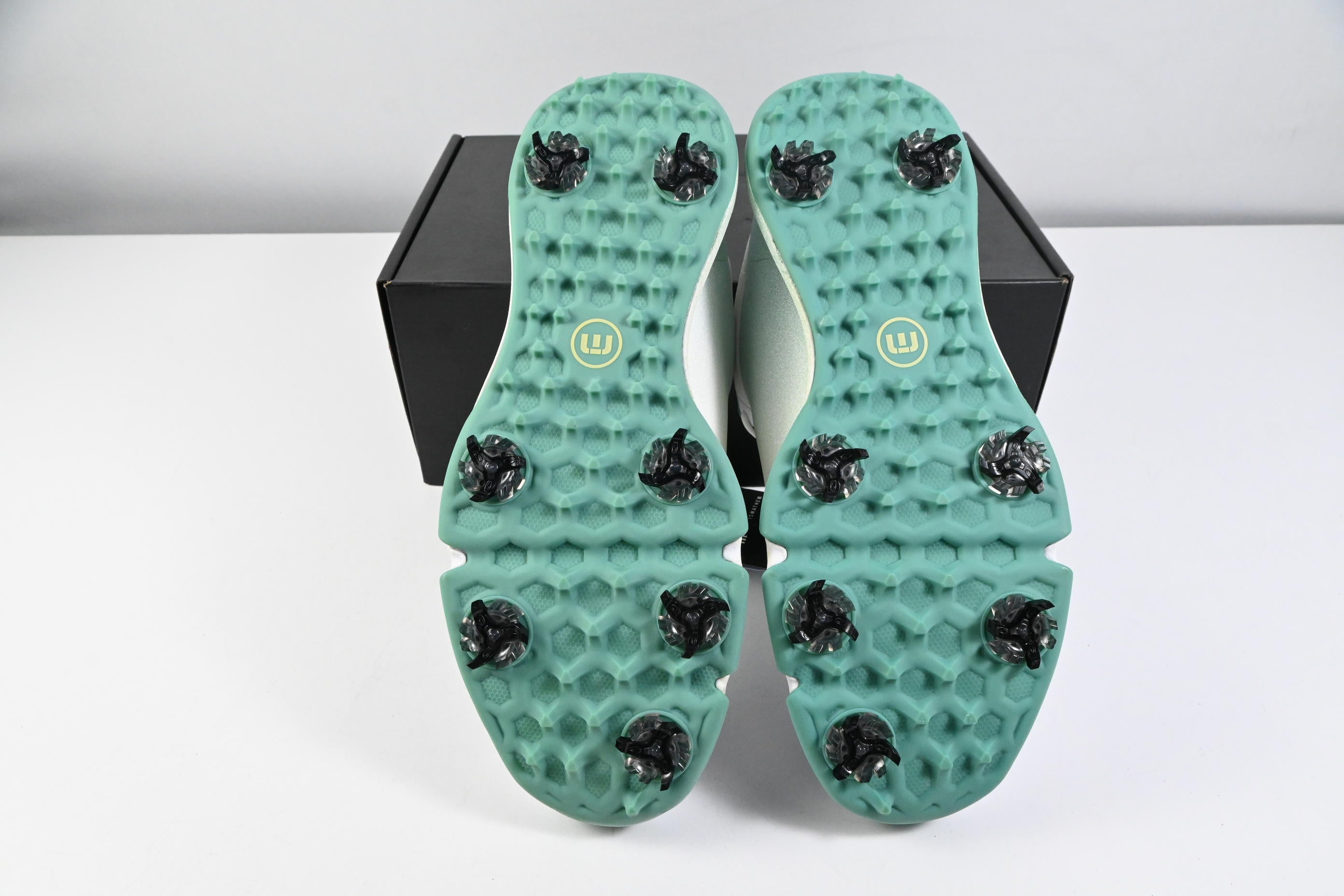 Travis Mathews The Ringer II Golf Shoes / Size UK 10.5 / Green, White