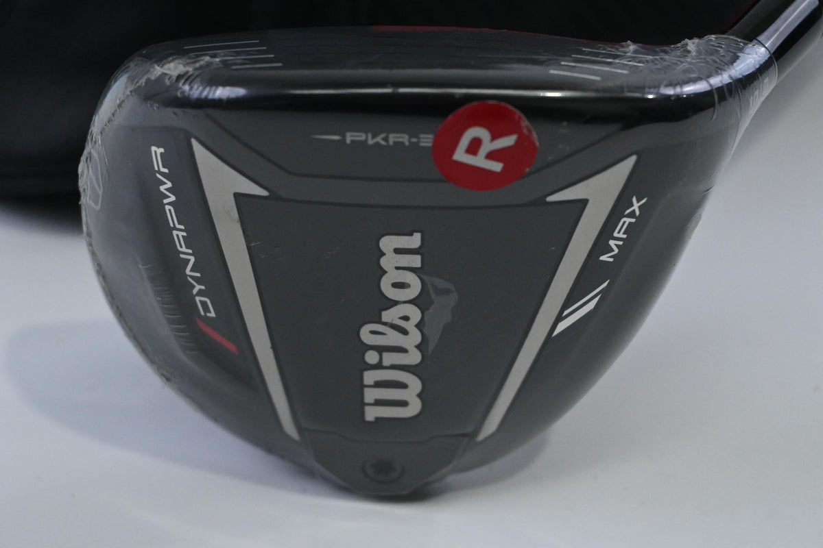 Wilson DYNAPWR Max 2025 #5 Wood / 18 Degree / Regular Flex UST Lin-Q M40X Red
