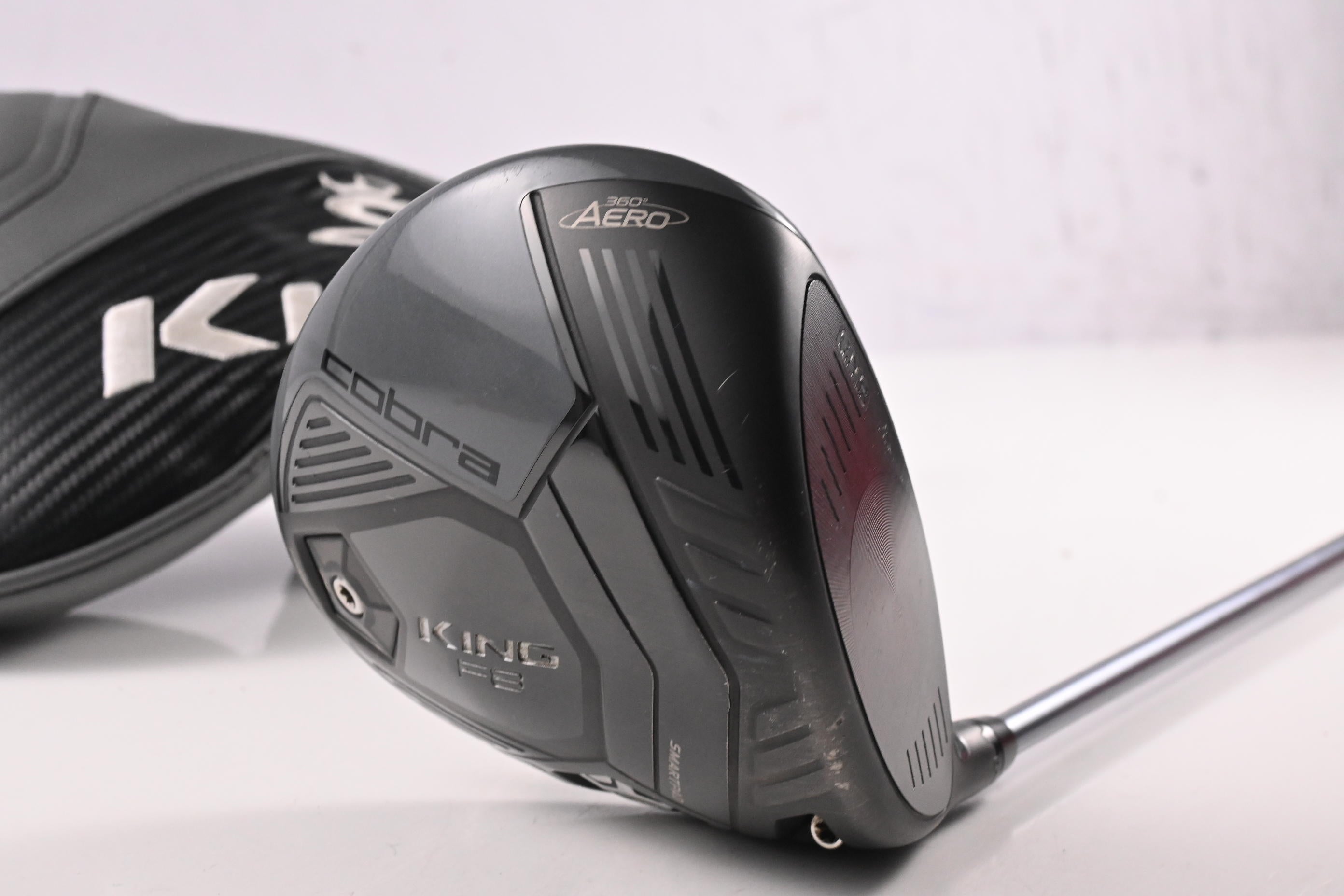 Cobra King F8 Driver / 9 Degree / X-Flex Matrix Ozik Black Tie M4 65 Shaft