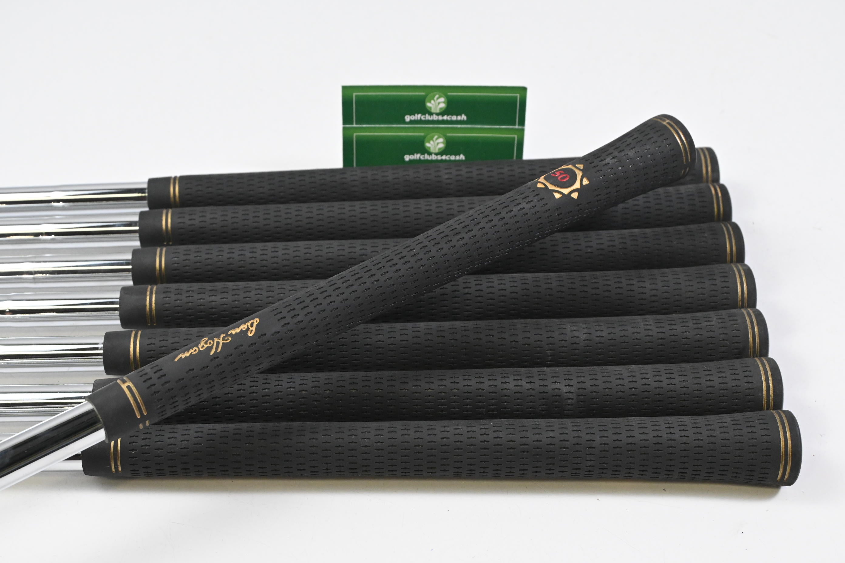 Ben Hogan 50TH Anniversary Irons / 3-PW / Stiff Flex Ben Hogan Apex Shafts