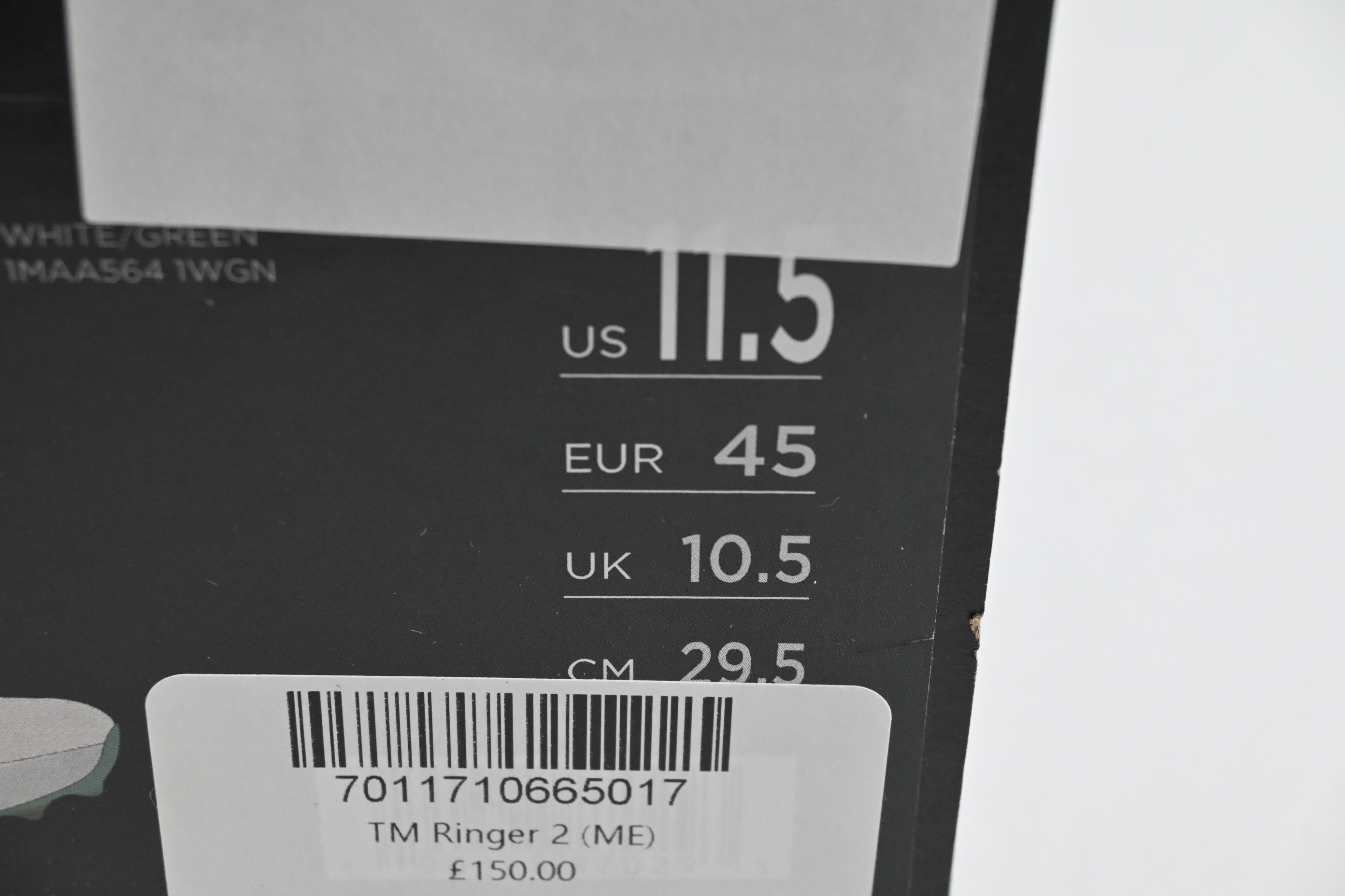 Travis Mathews The Ringer II Golf Shoes / Size UK 10.5 / Green, White