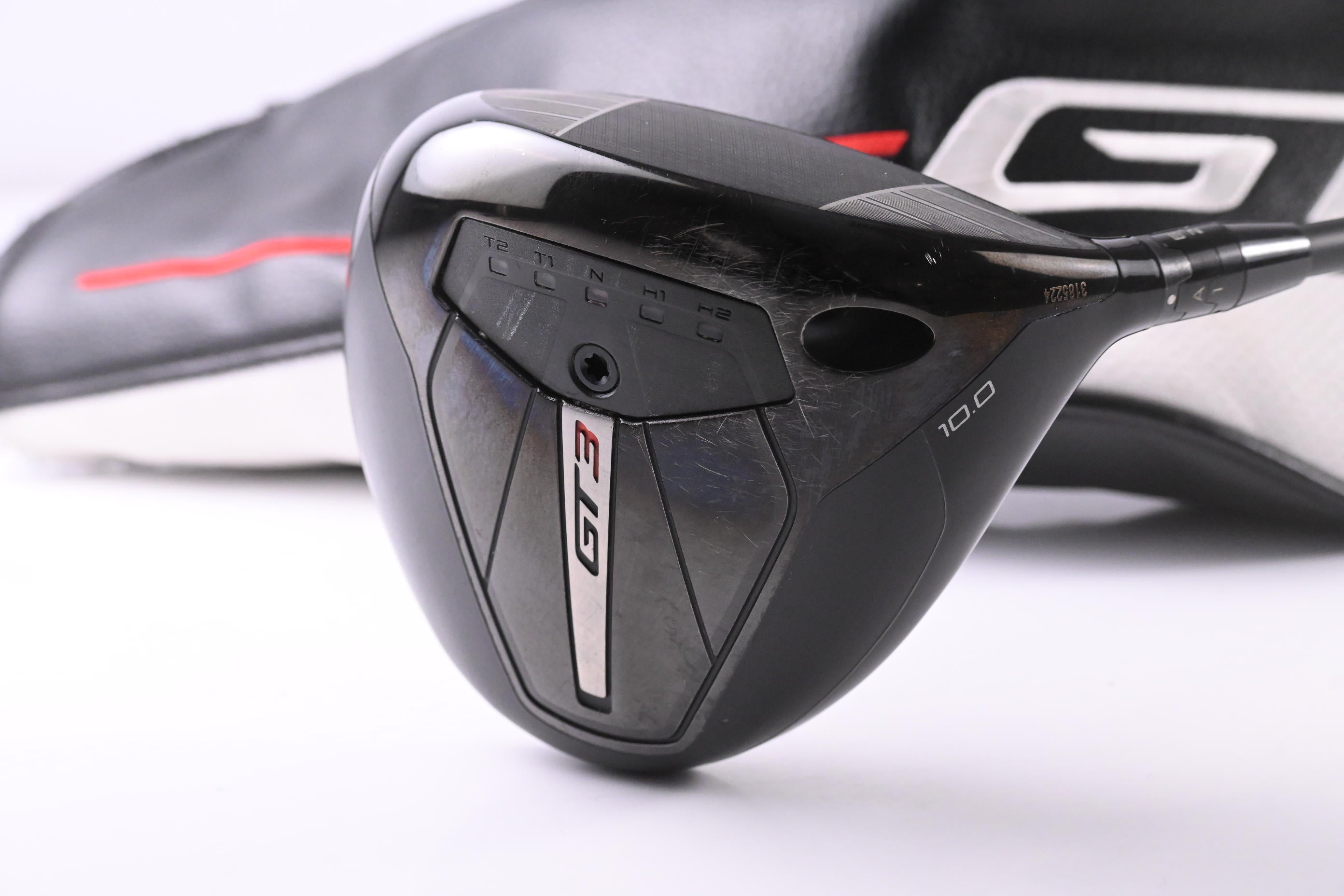 Titleist GT3 Driver / 10 Degree / Stiff Flex HZRDUS Black Gen 5 60 Shaft