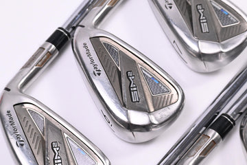 Taylormade SIM2 Max Irons / 5-PW+SW / Regular Flex KBS MAX MT 85 Shafts