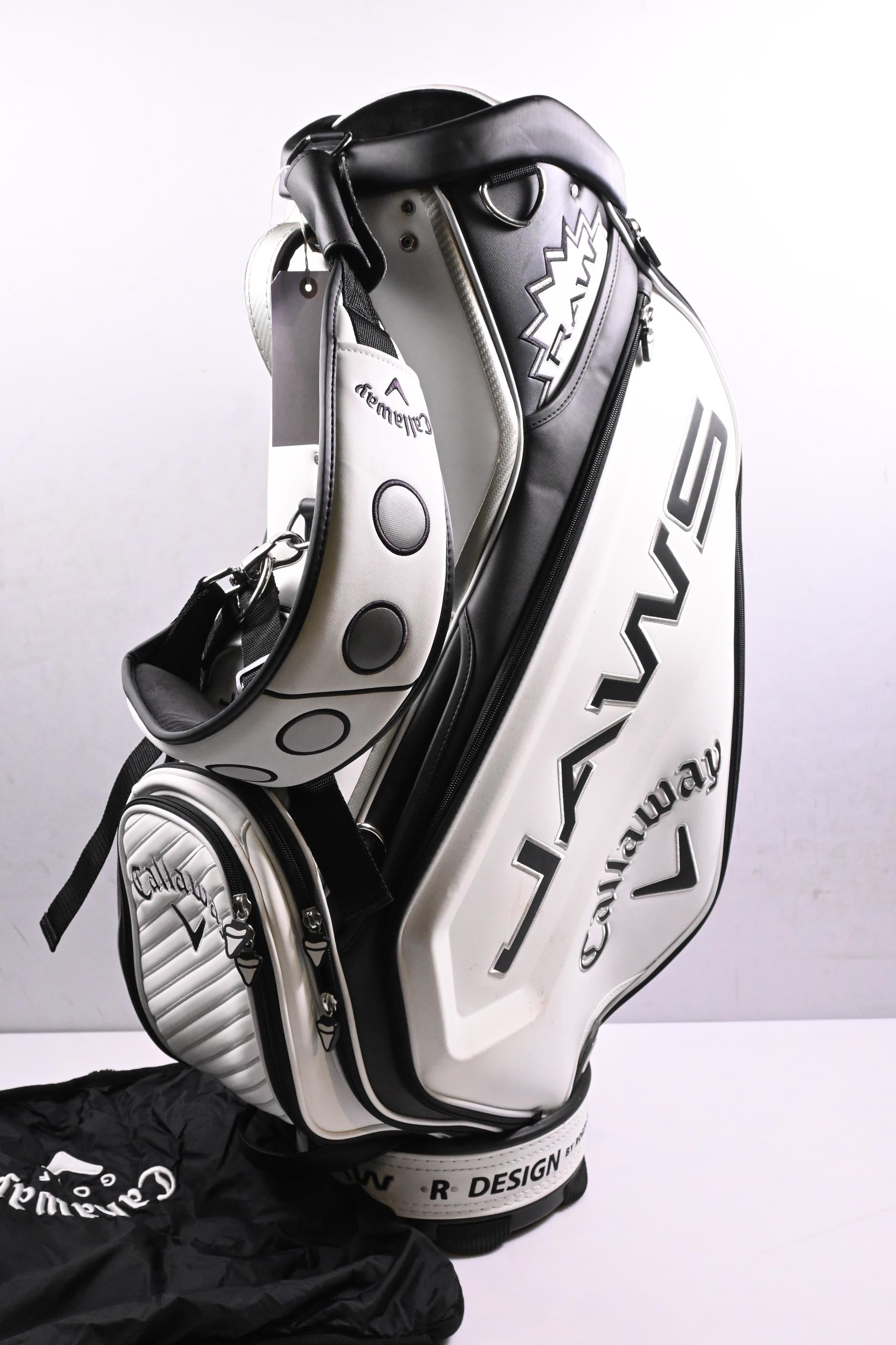 Callaway Jaws Raw Tour Bag / 6-Way Divider / White, Black