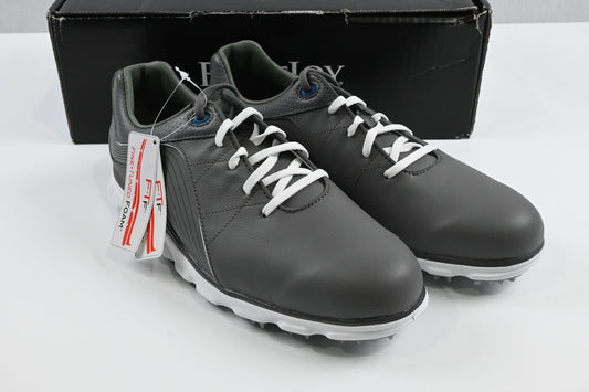 Footjoy Pro SL Spikeless Golf Shoes / Size 8 / Grey/White