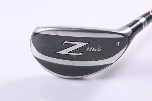 Srixon Z-H65 #4 Hybrid / 22 Degree / Stiff Flex Miyazaki Kaula 7 Shaft