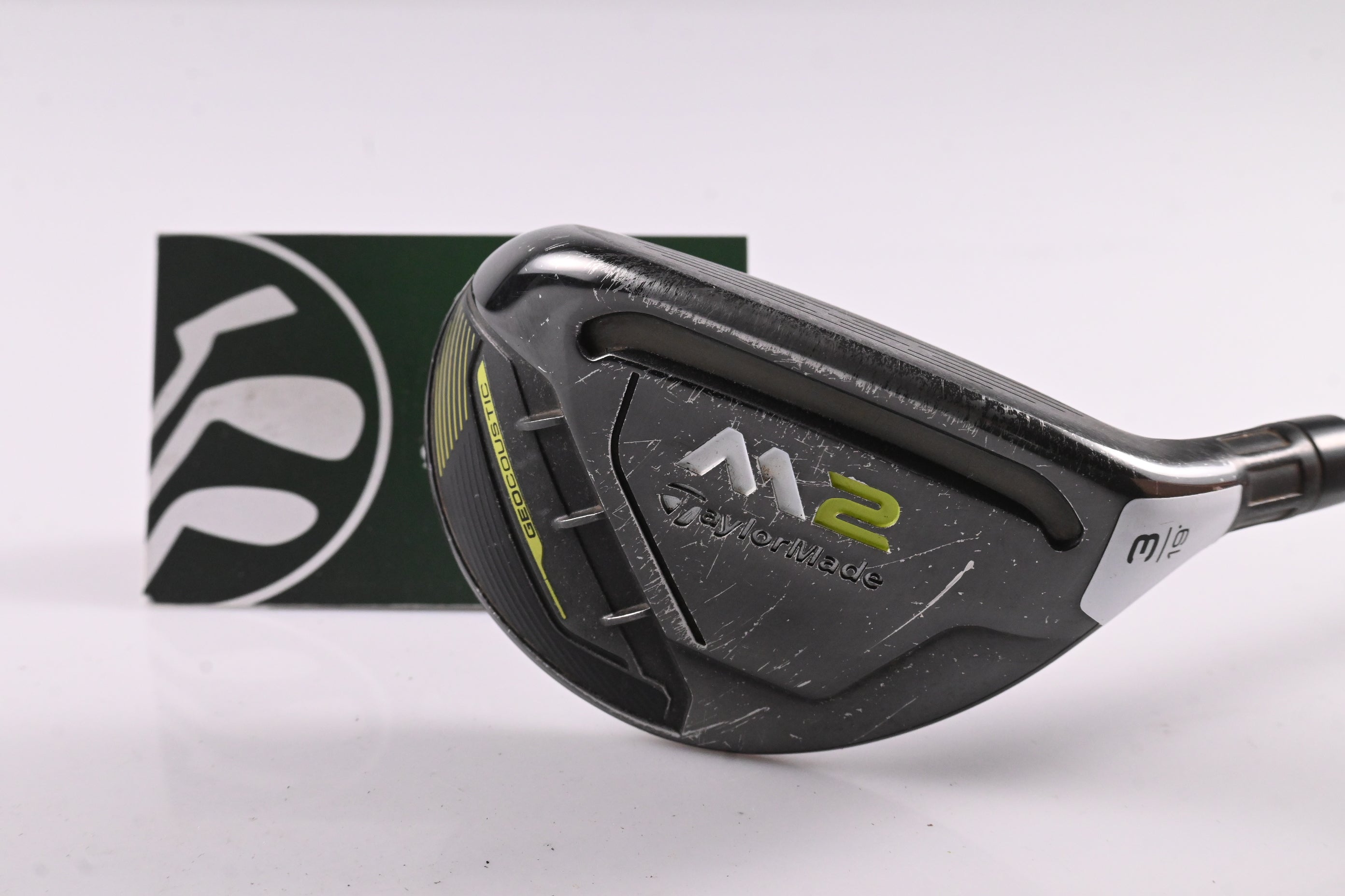 Taylormade M2 2017 #3 Hybrid / 19 Degree / Stiff Flex Taylormade Reax 75 Shaft