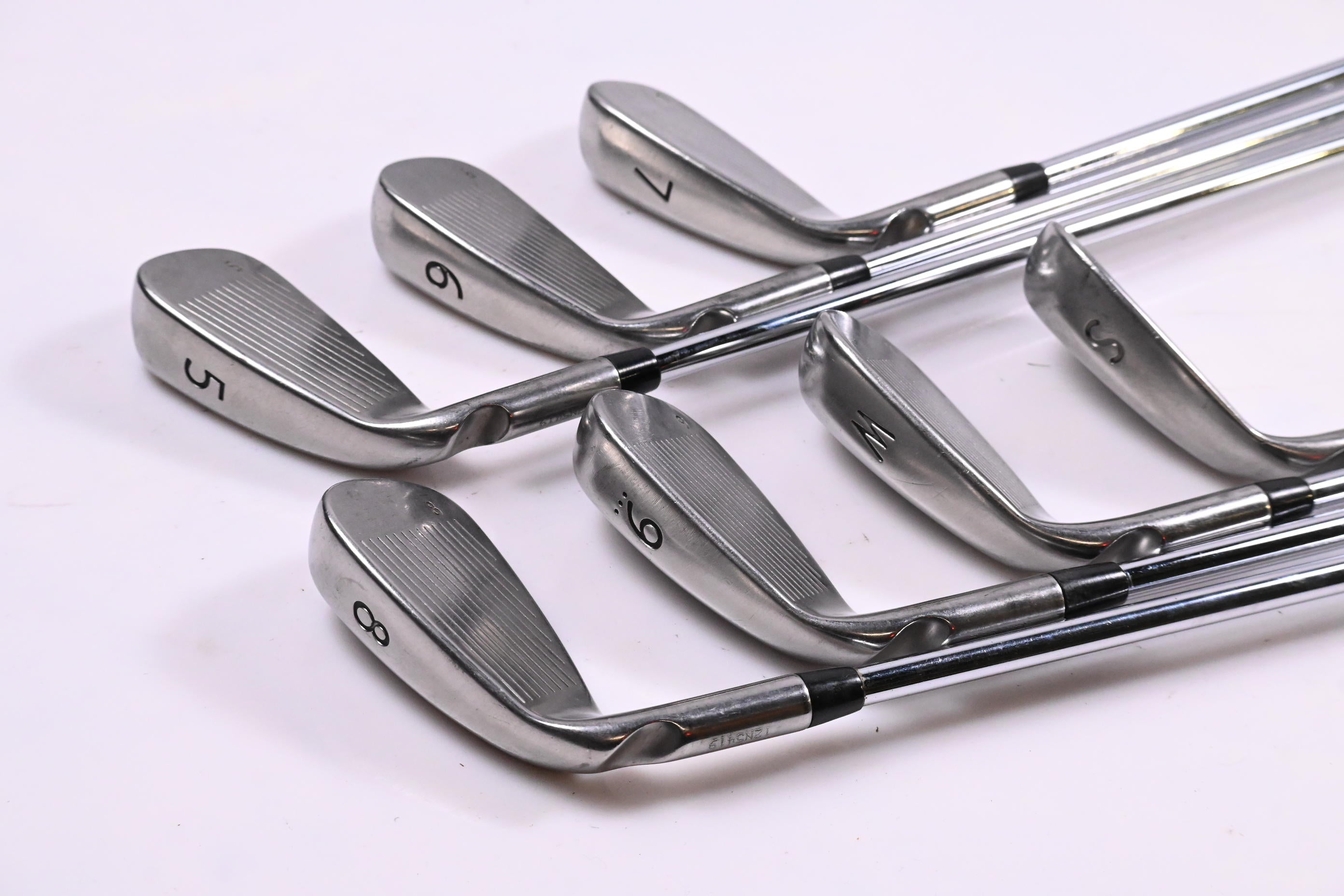 Ping G Series Irons / 5-PW+SW / Green Dot / Regular Flex Ping Steel Shafts
