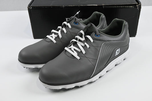 Footjoy Pro SL Spikeless Golf Shoes / Size 8 / Grey/White