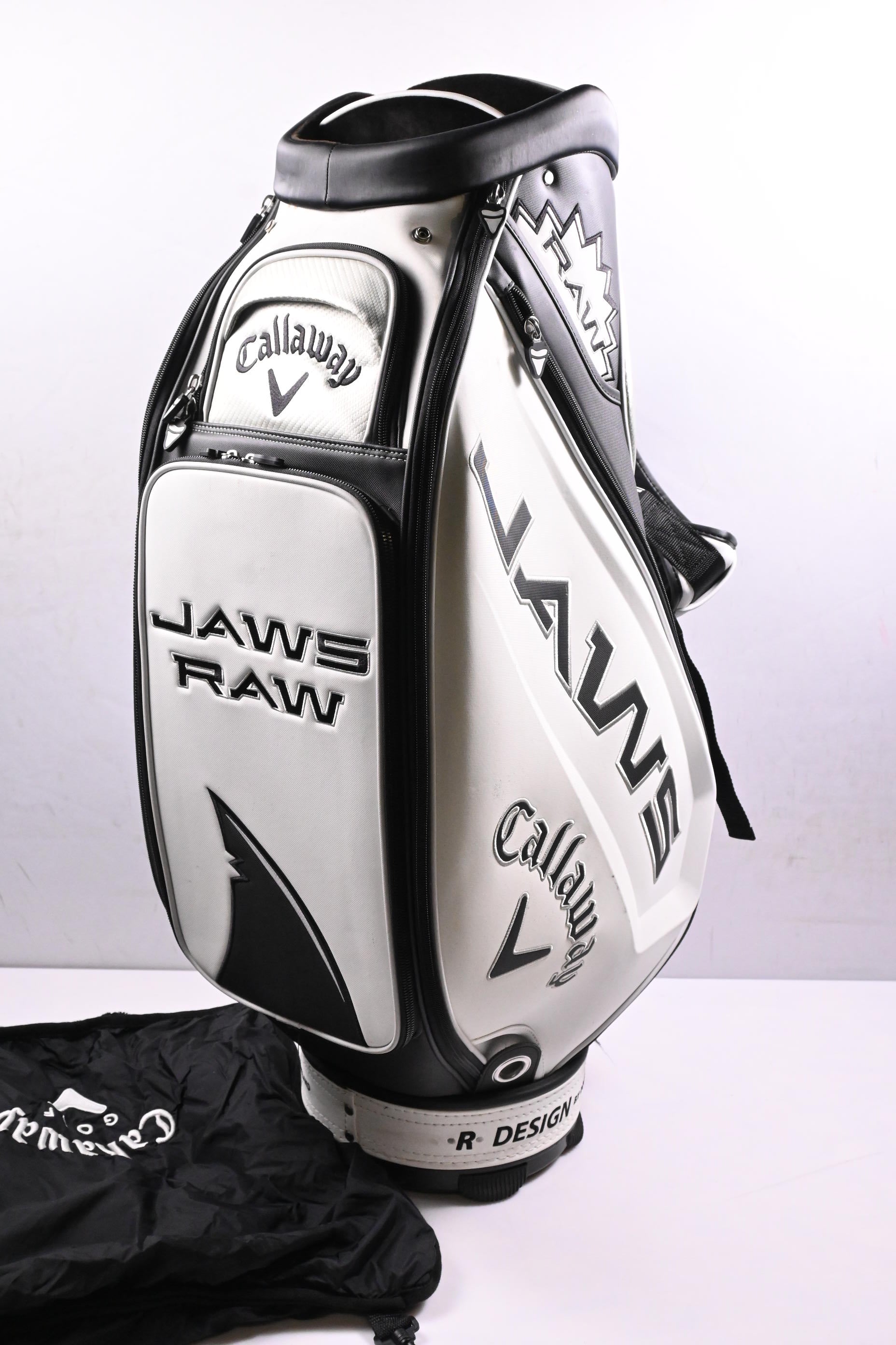 Callaway Jaws Raw Tour Bag / 6-Way Divider / White, Black