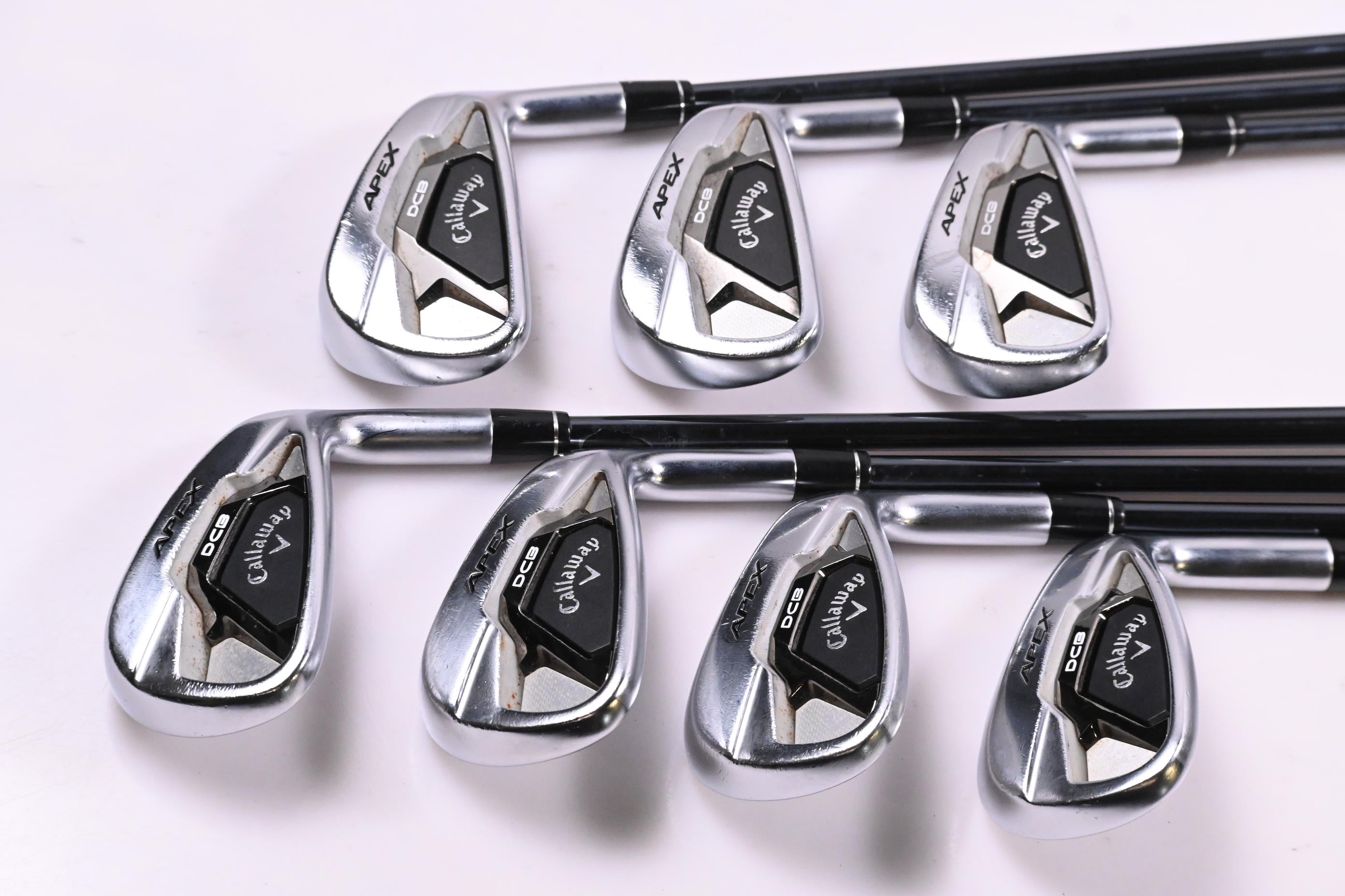 Callaway Apex DCB Irons / 5-PW+AW / Regular Flex UST Mamiya Recoil DART 65