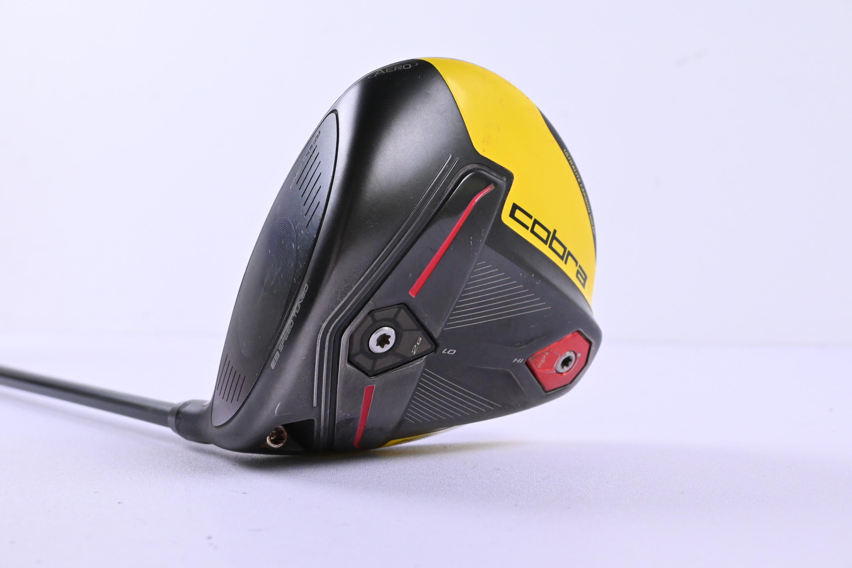 Left Hand Cobra King F9 Driver / 10.5 Degree / Stiff Flex HZRDUS Smoke Black 60
