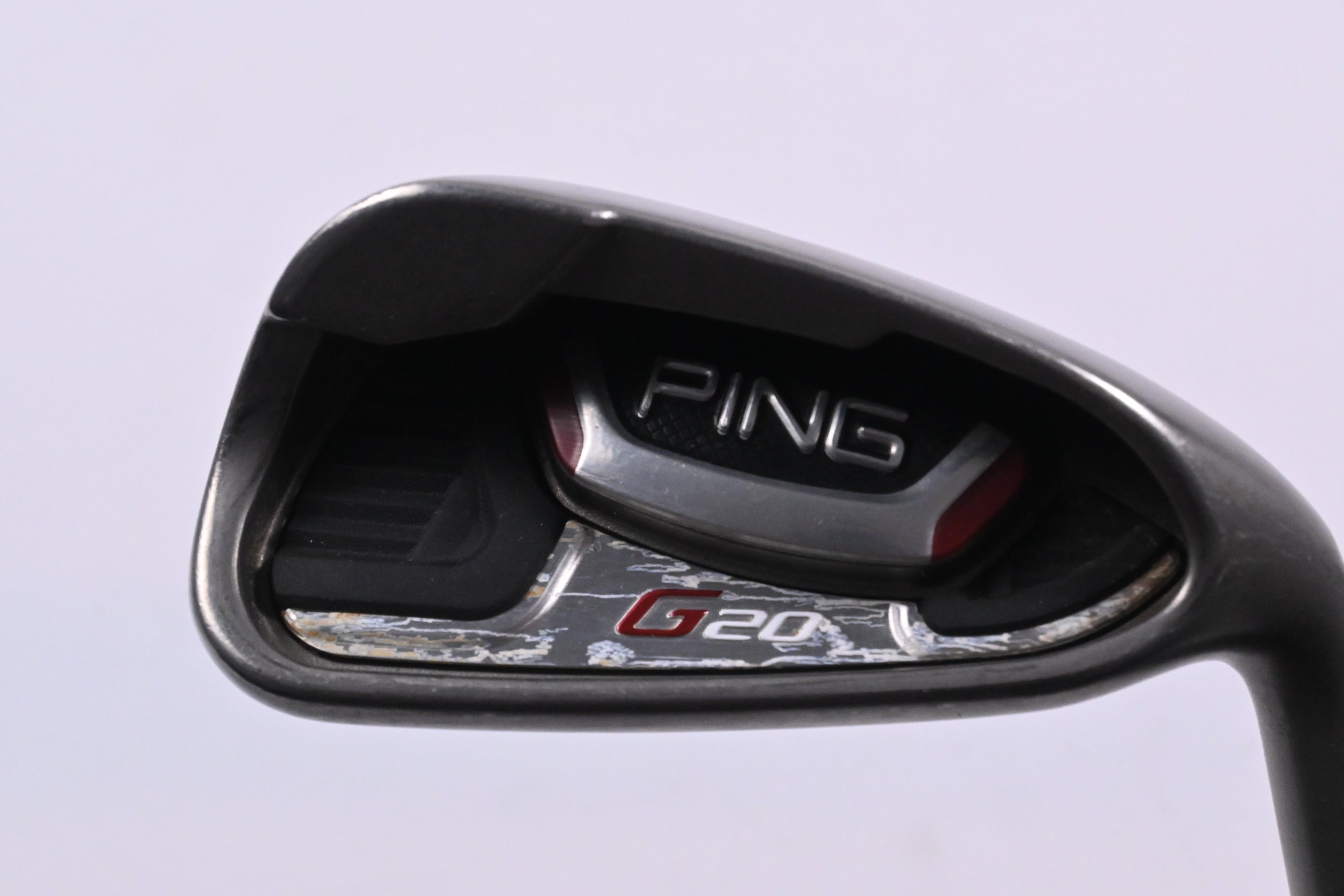 Ping G20 #7 Iron / Black Dot / 32 Degree / Regular Flex Ping CFS Shaft