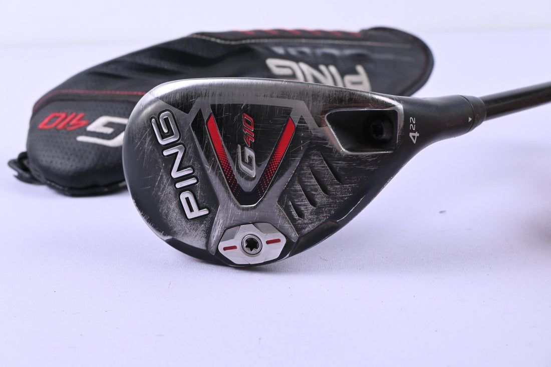 Ping G410 #4 Hybrid / 22 Degree / Stiff Flex Tensei CK Blue 80 Shaft