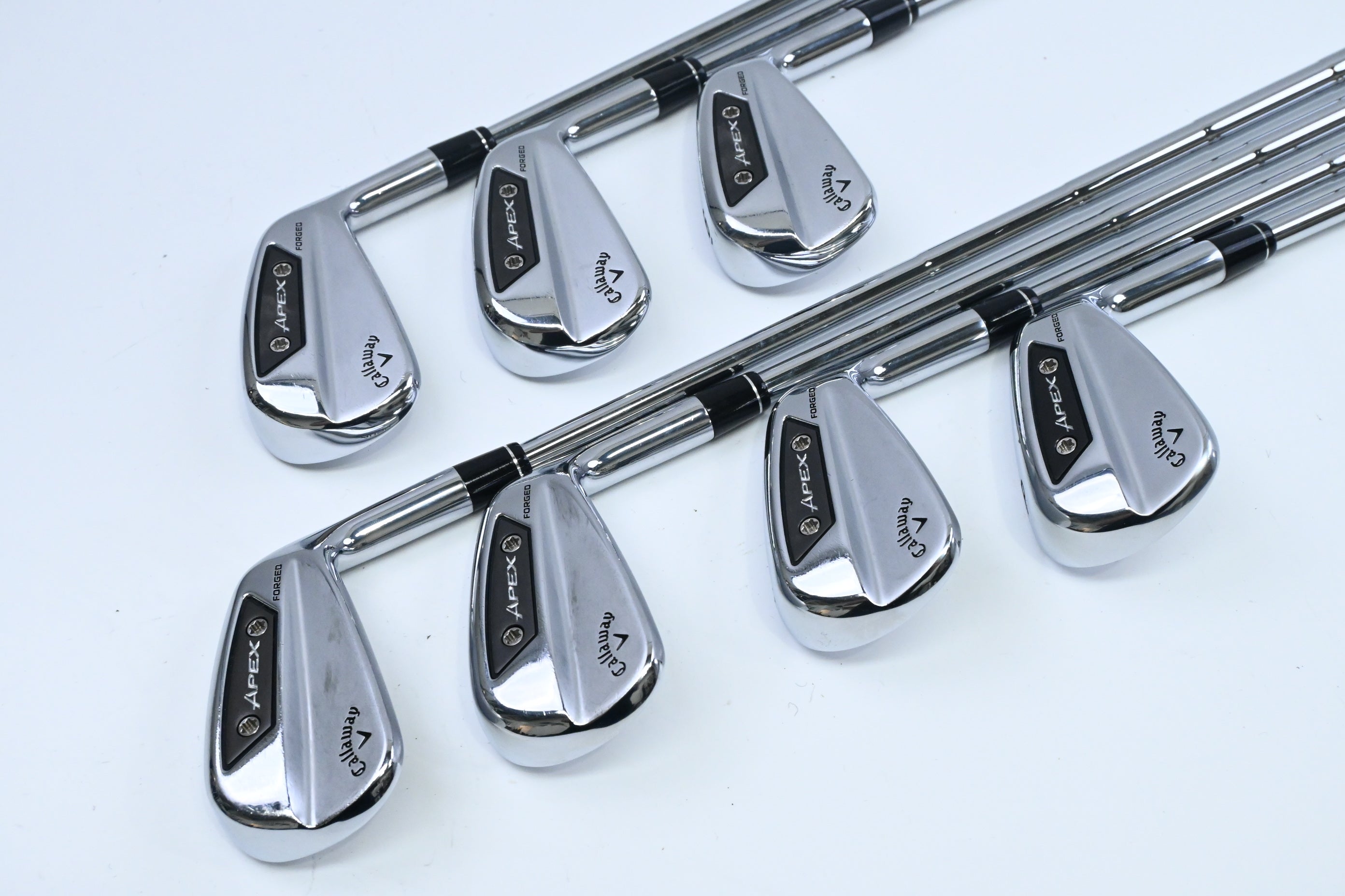 Callaway Apex Ai150 Irons / 4-PW / Stiff Flex Dynamic Gold Mid S300 115 Shaft
