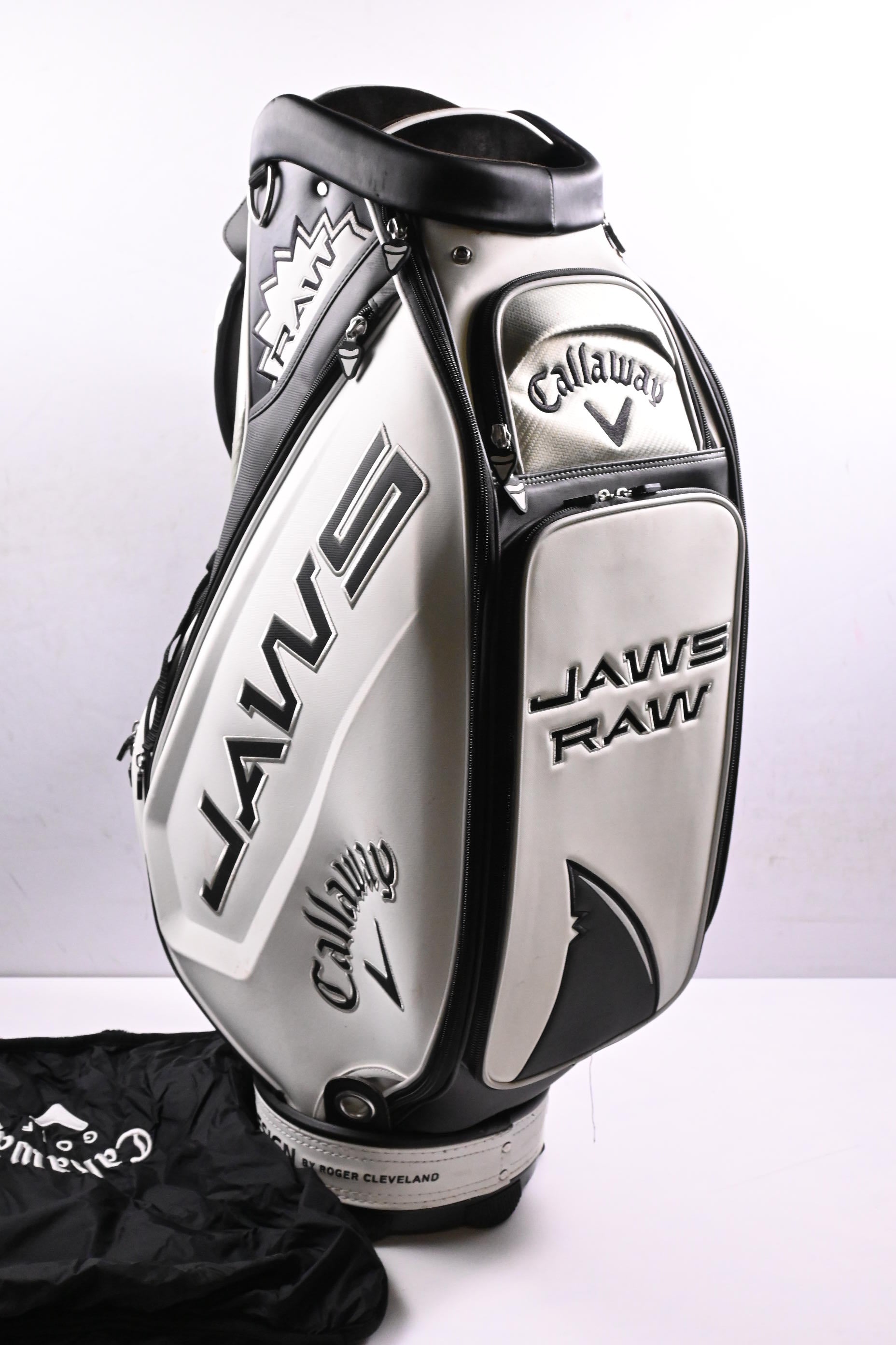 Callaway Jaws Raw Tour Bag / 6-Way Divider / White, Black