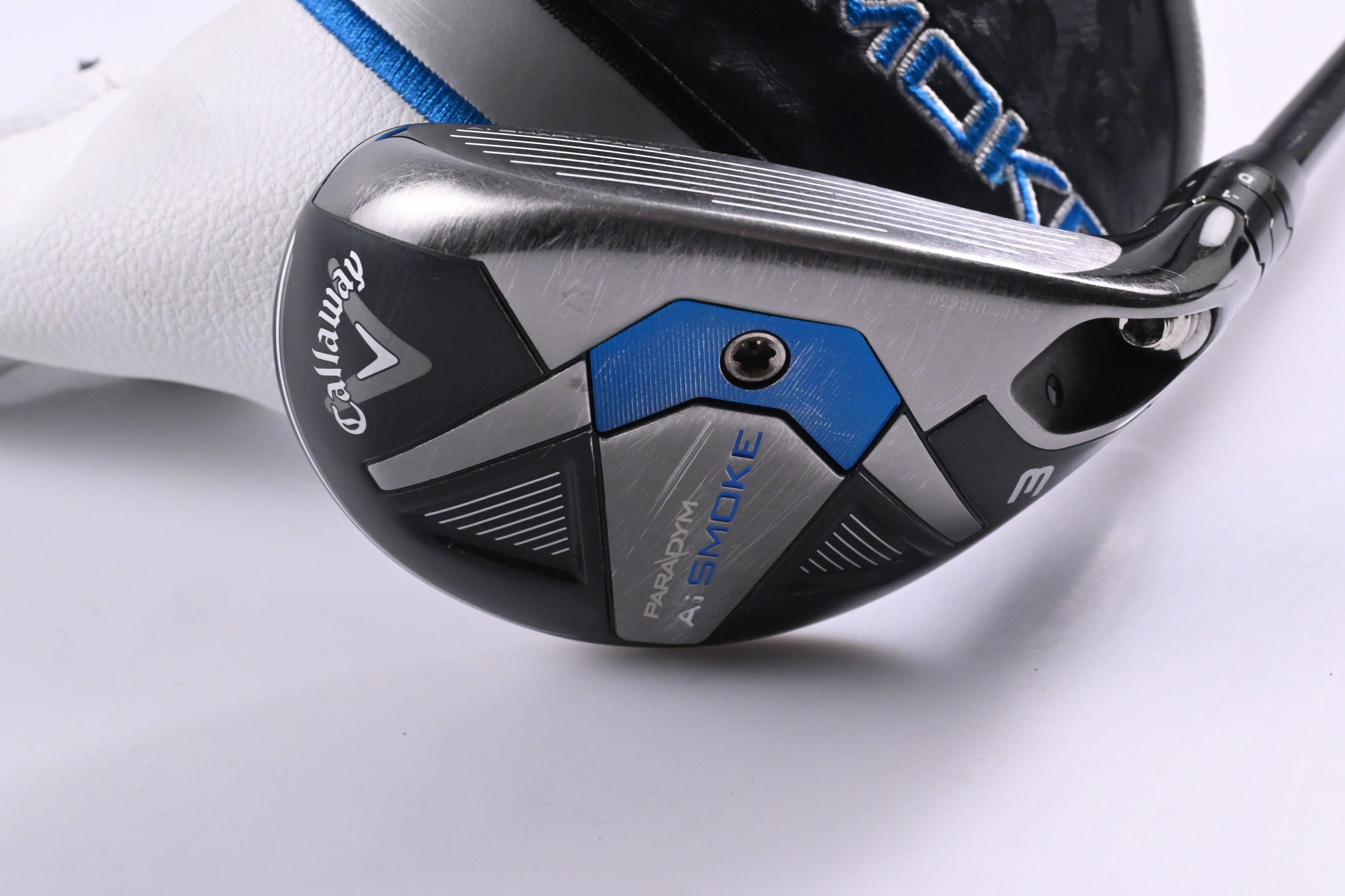Callaway Paradym Ai Smoke #3 Hybrid / 18 Degree / Stiff Flex HZRDUS Gen4 Black 80