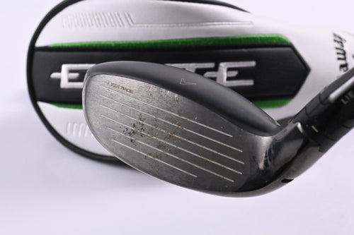 Callaway Elyte #4 Hybrid / 22 Degree / Stiff Flex Denali Charcoal 70 Shaft