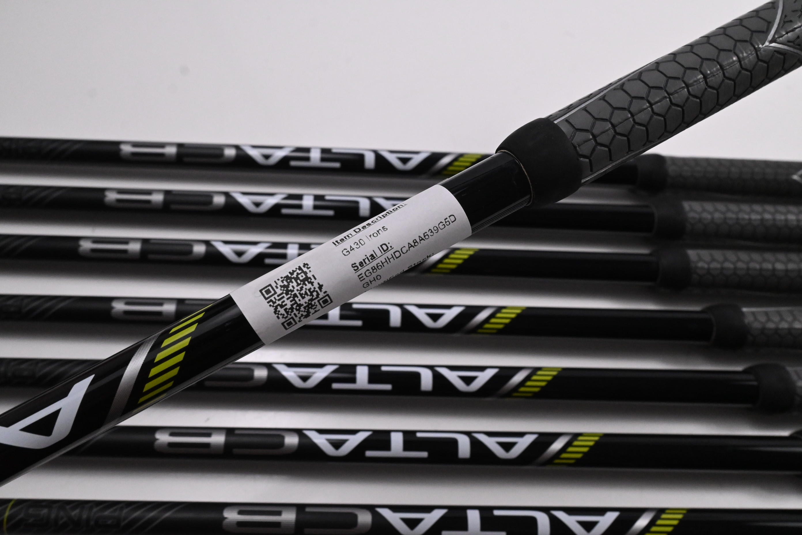 Ping G430 Irons / 5-PW+GW / Regular Flex Ping Alta CB Black
