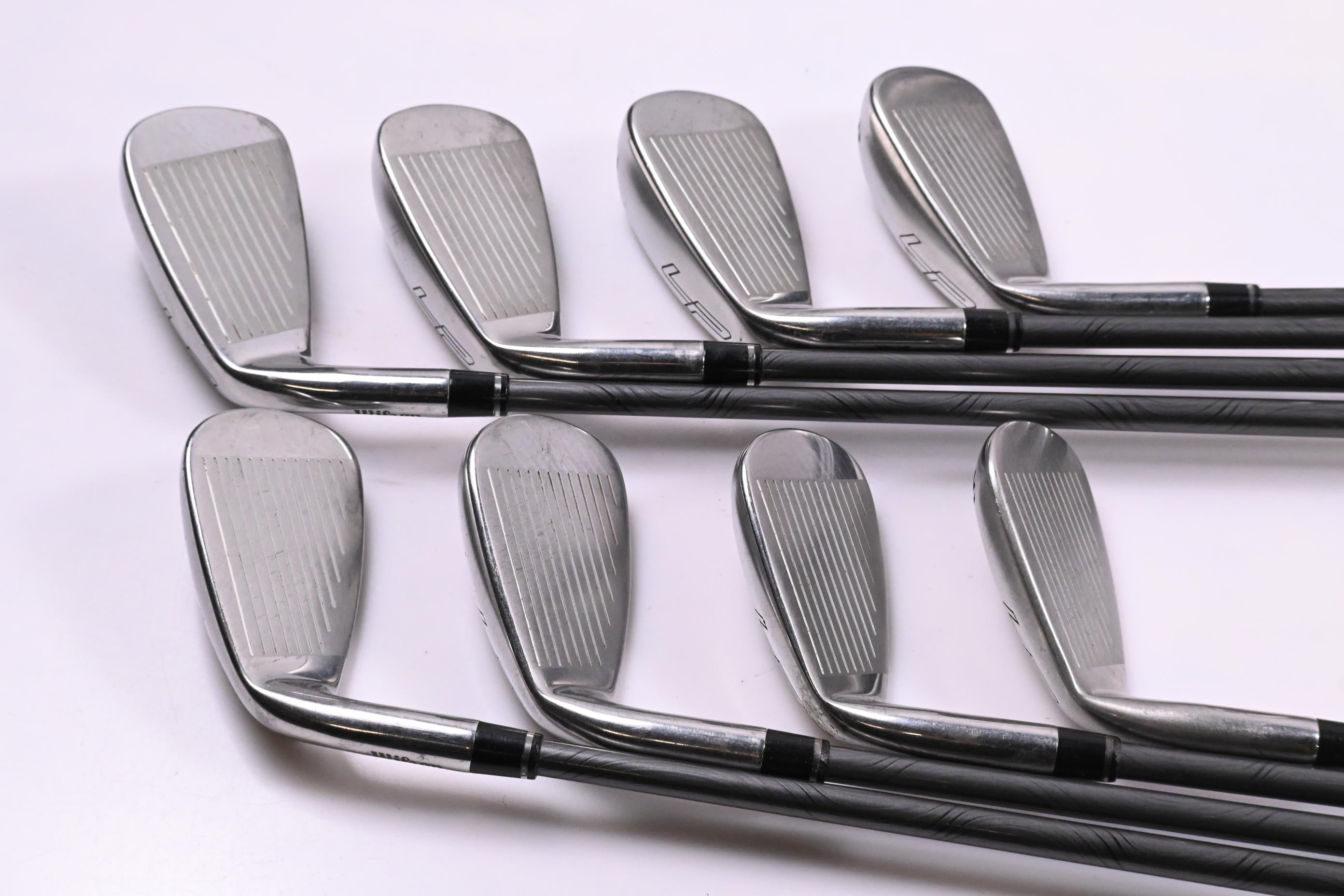 Wilson Launch Pad 2022 Irons / 5-PW+GW+SW / Regular Flex EvenFlow 65 Shafts