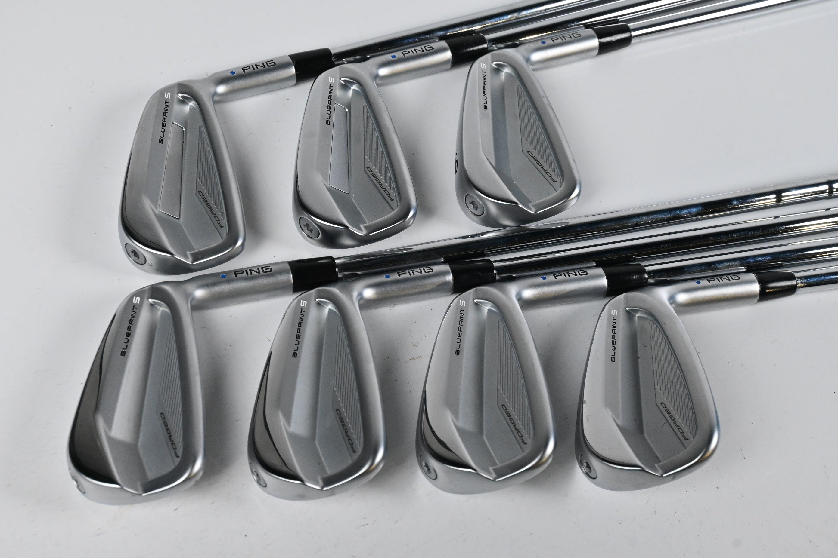 Ping Blueprint S Irons / 4-PW / Blue Dot / Stiff Flex Dynamic Gold 105 S300