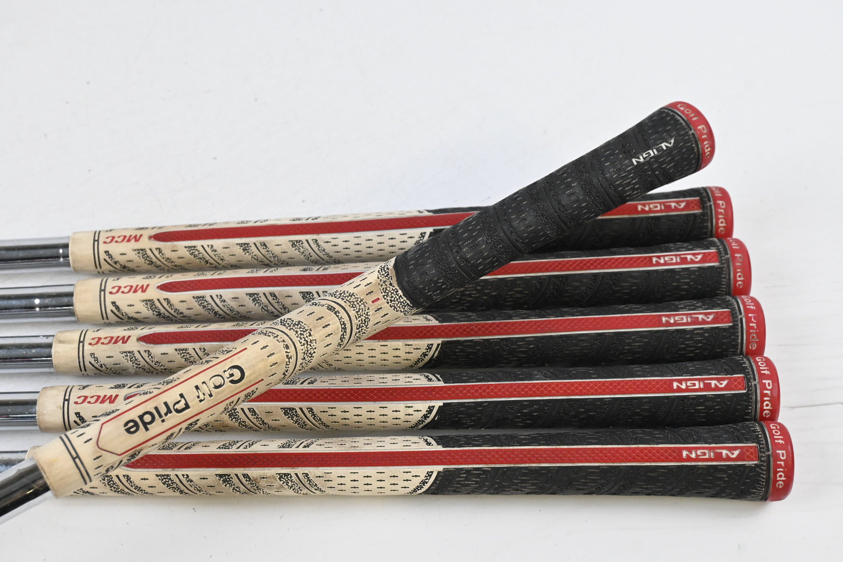 Ping i500 Irons / 5-PW / White Dot / Stiff Flex KBS Tour 120 Shafts