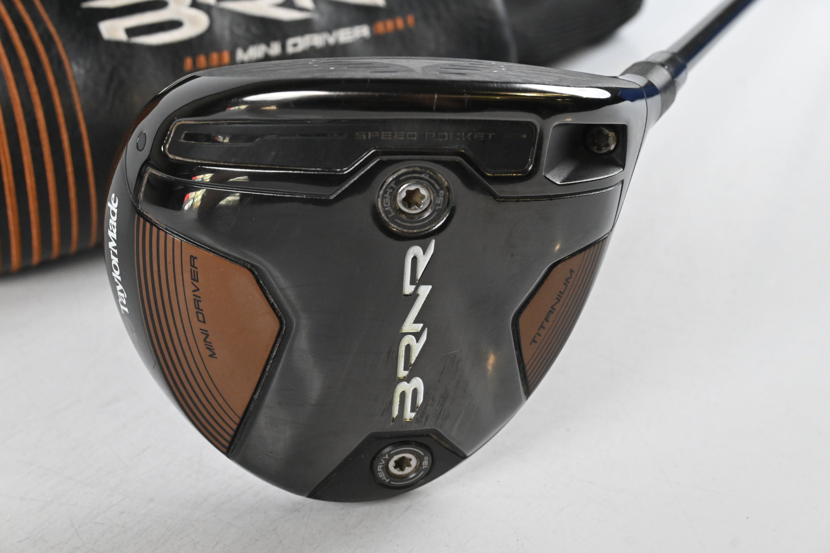 Taylormade BRNR Copper Mini Driver / 11.5 Degree / Stiff Flex Proforce M40X 65