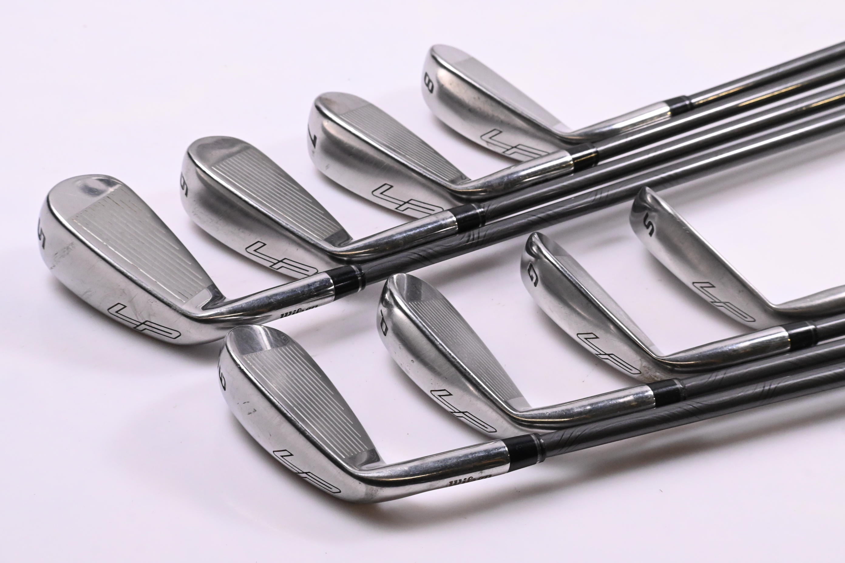 Wilson Launch Pad 2022 Irons / 5-PW+GW+SW / Regular Flex EvenFlow 65 Shafts