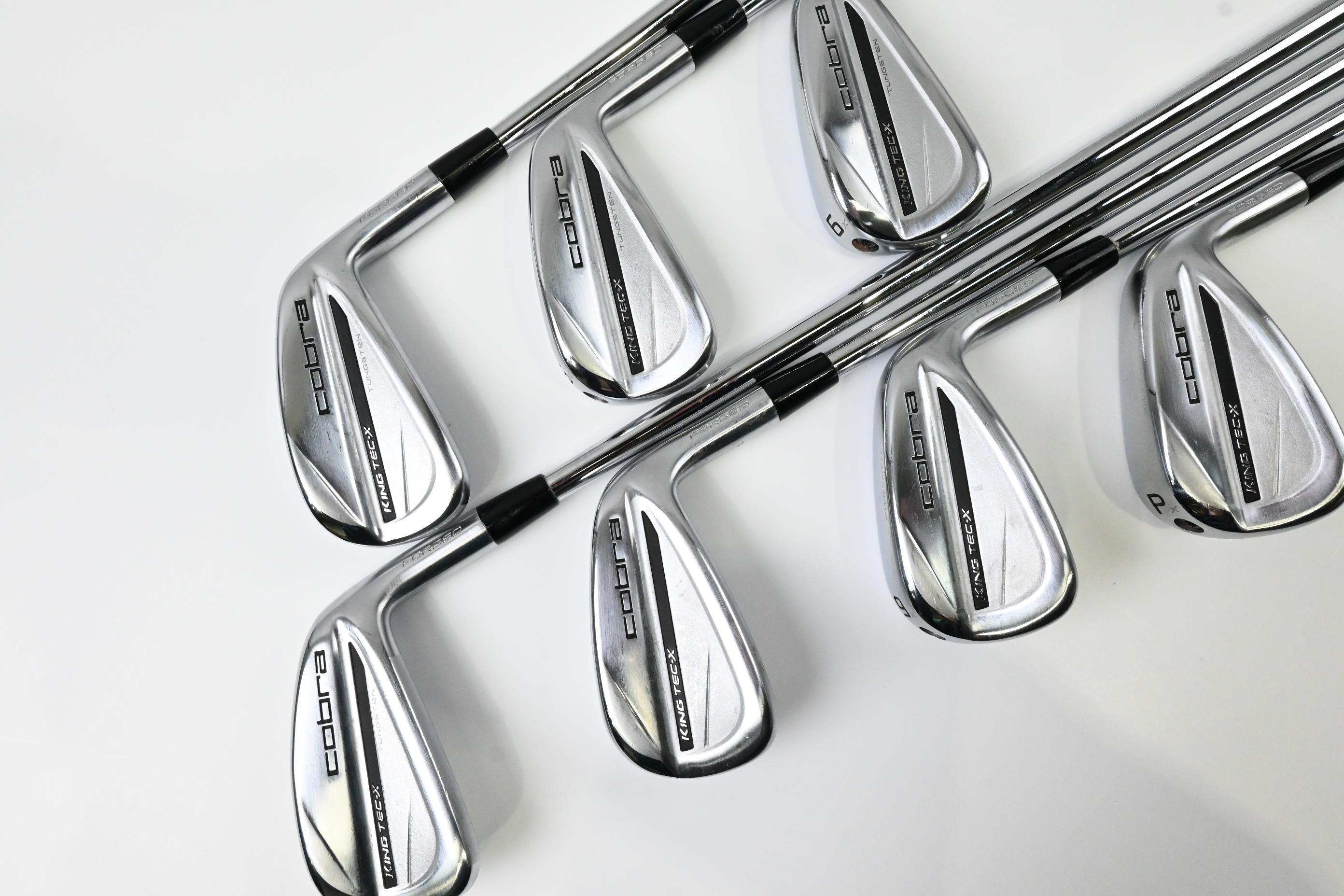 Cobra 2025 King Tec-X Irons / 4-PW / X-Flex KBS S-Taper Lite 105 Shafts