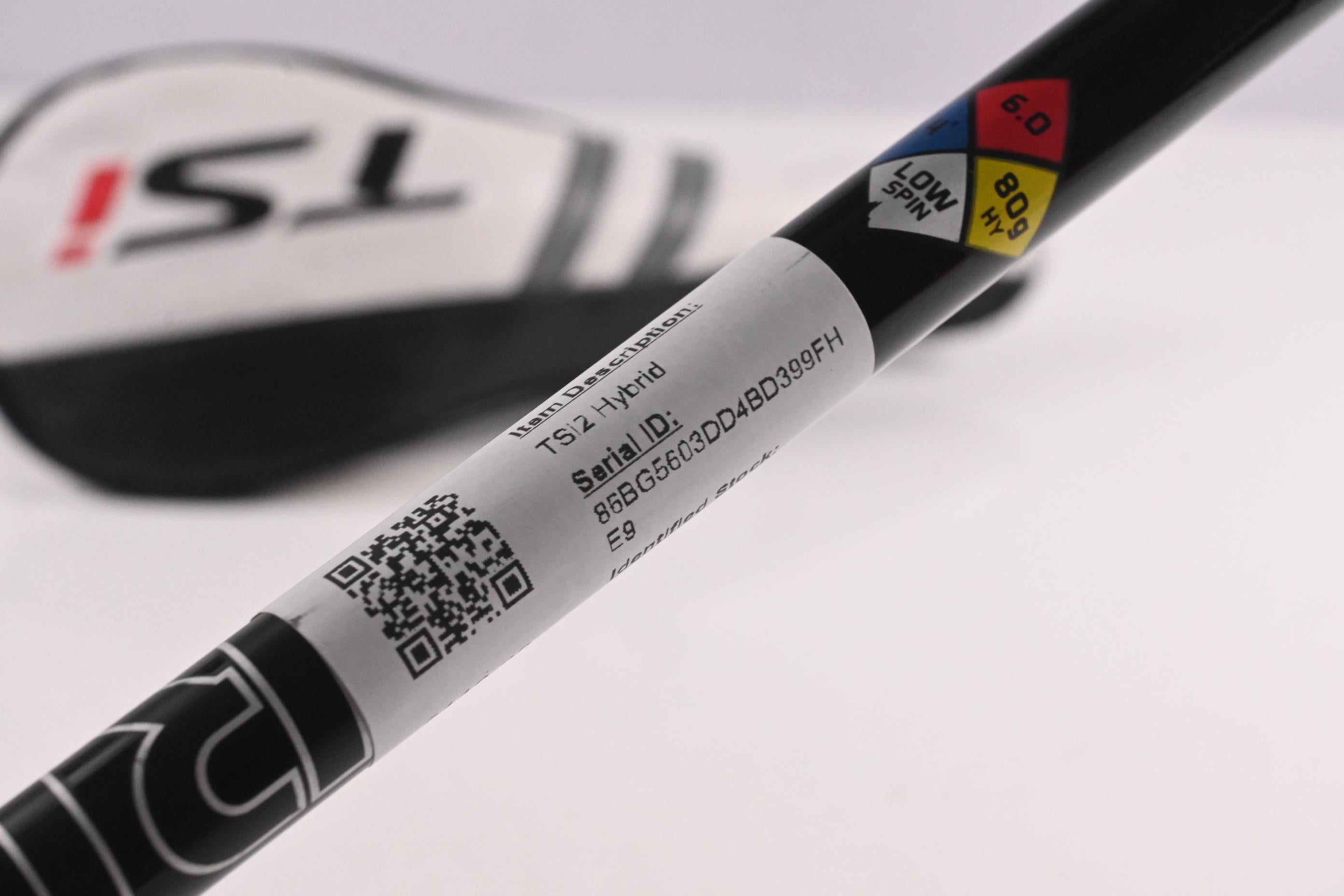 Titleist TSi2 #4 Hybrid / 21 Degree / Stiff Flex HZRDUS RDX Smoke Black 80 Shaft