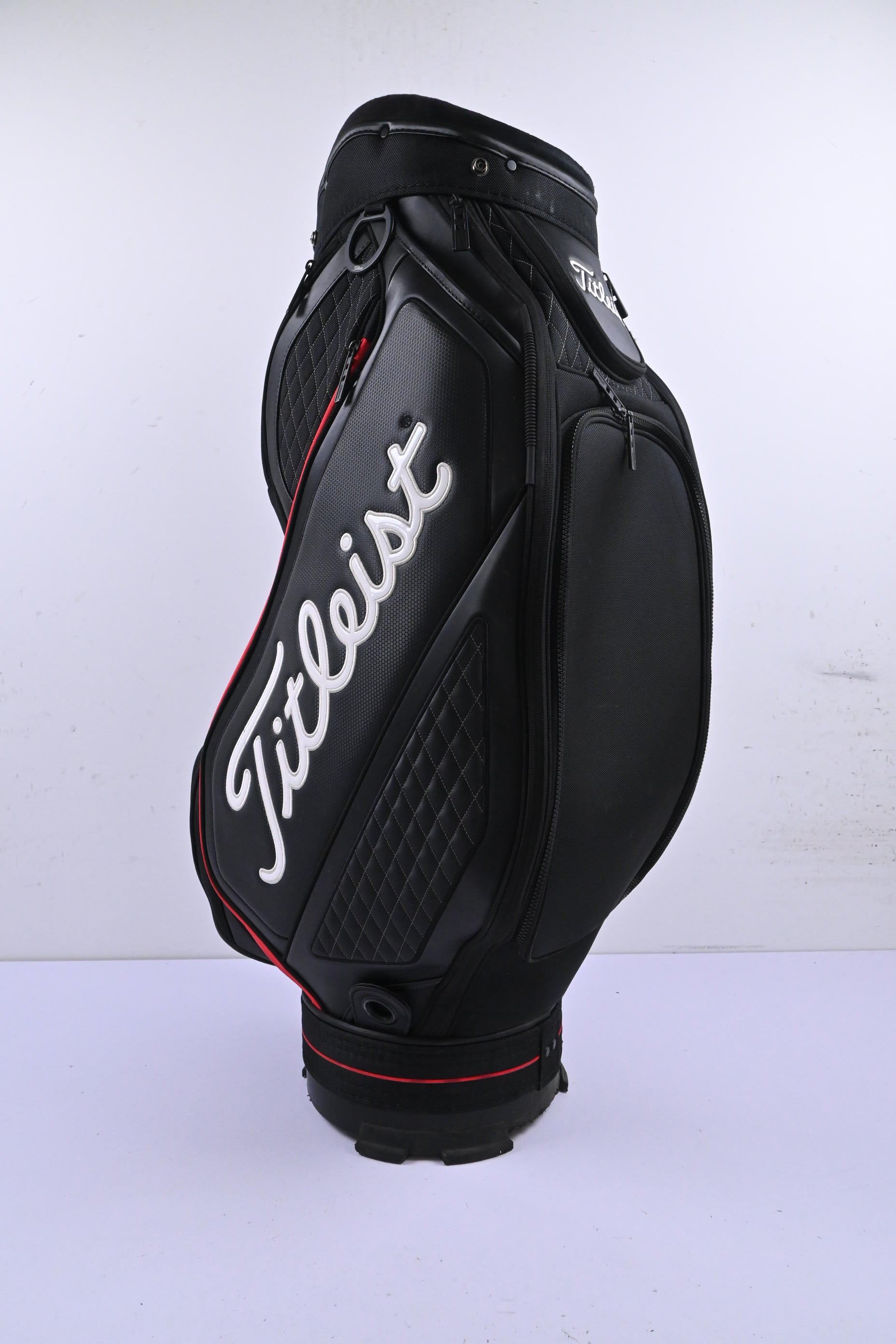 Titleist Tour Bag / 6-Way Divider / Black, White & Red