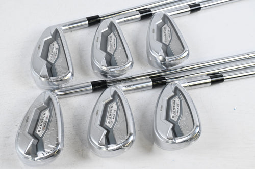 Callaway Quantum Max OS Irons / 5-PW / Regular Flex Elevate 85 Shafts
