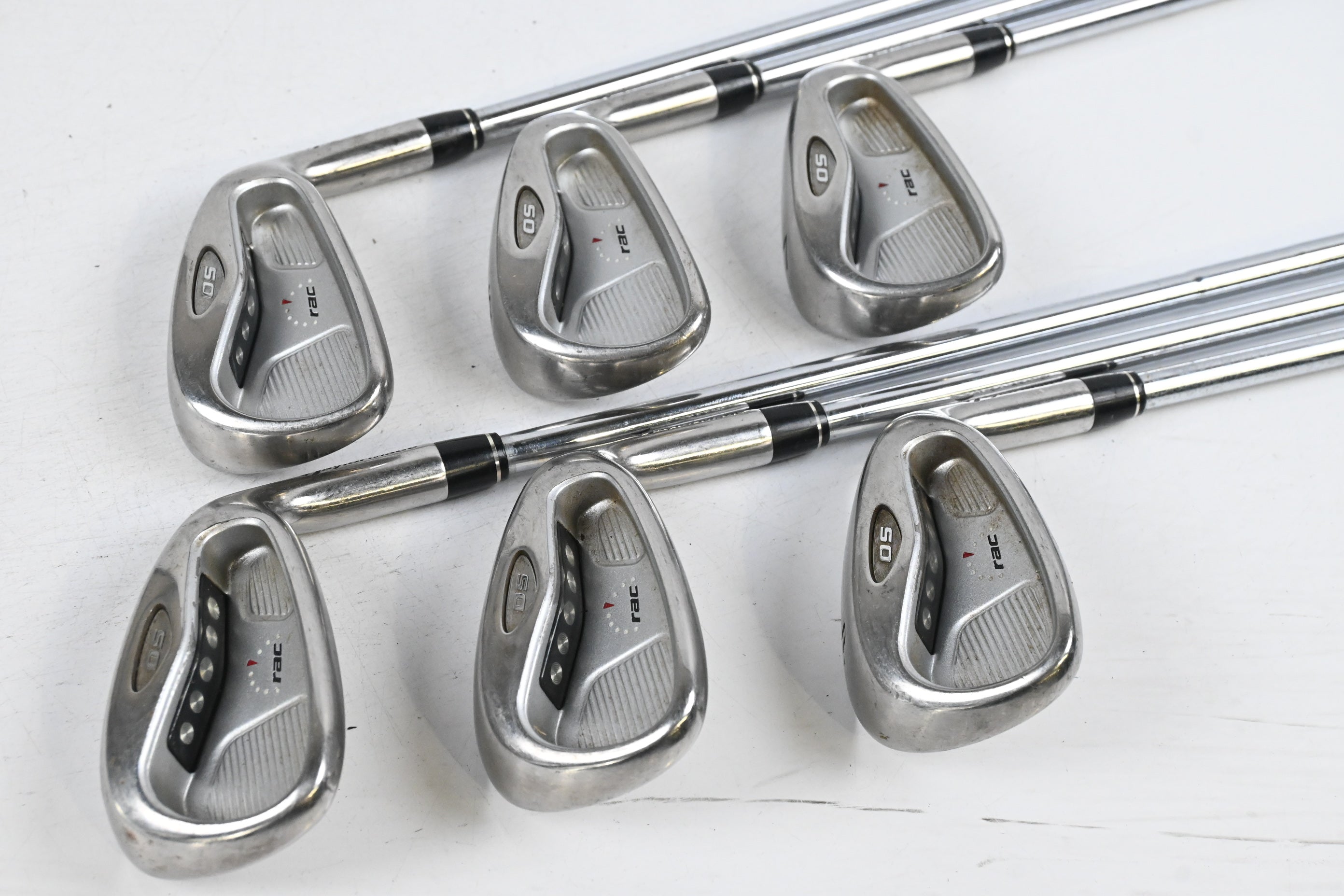 Taylormade RAC OS Irons / 5-PW / Regular Flex Light Metal 95 Shafts