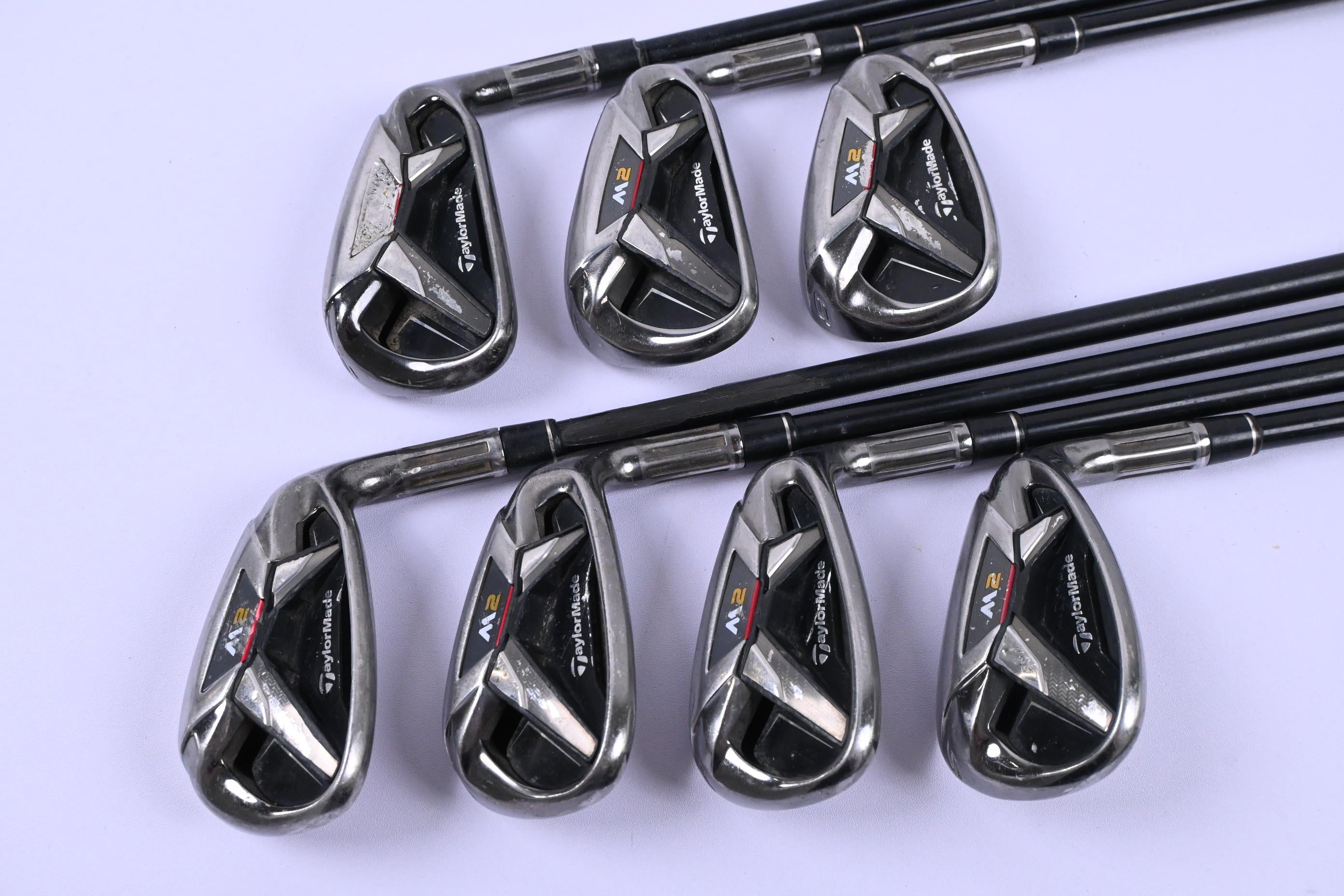 Taylormade M2 2016 Irons / 6-PW+GW+SW / Senior Flex M2 REAX 55 Shafts
