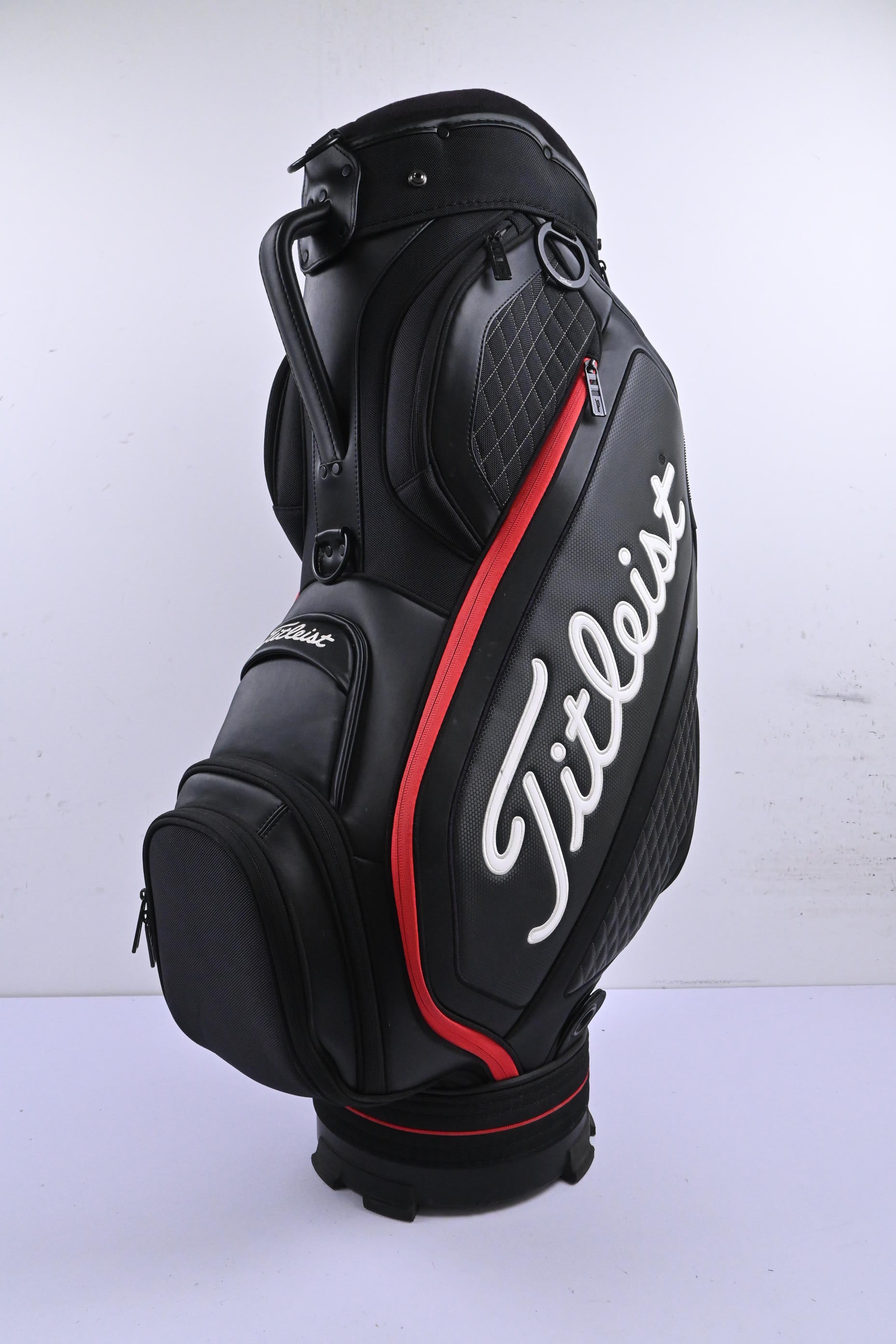 Titleist Tour Bag / 6-Way Divider / Black, White & Red