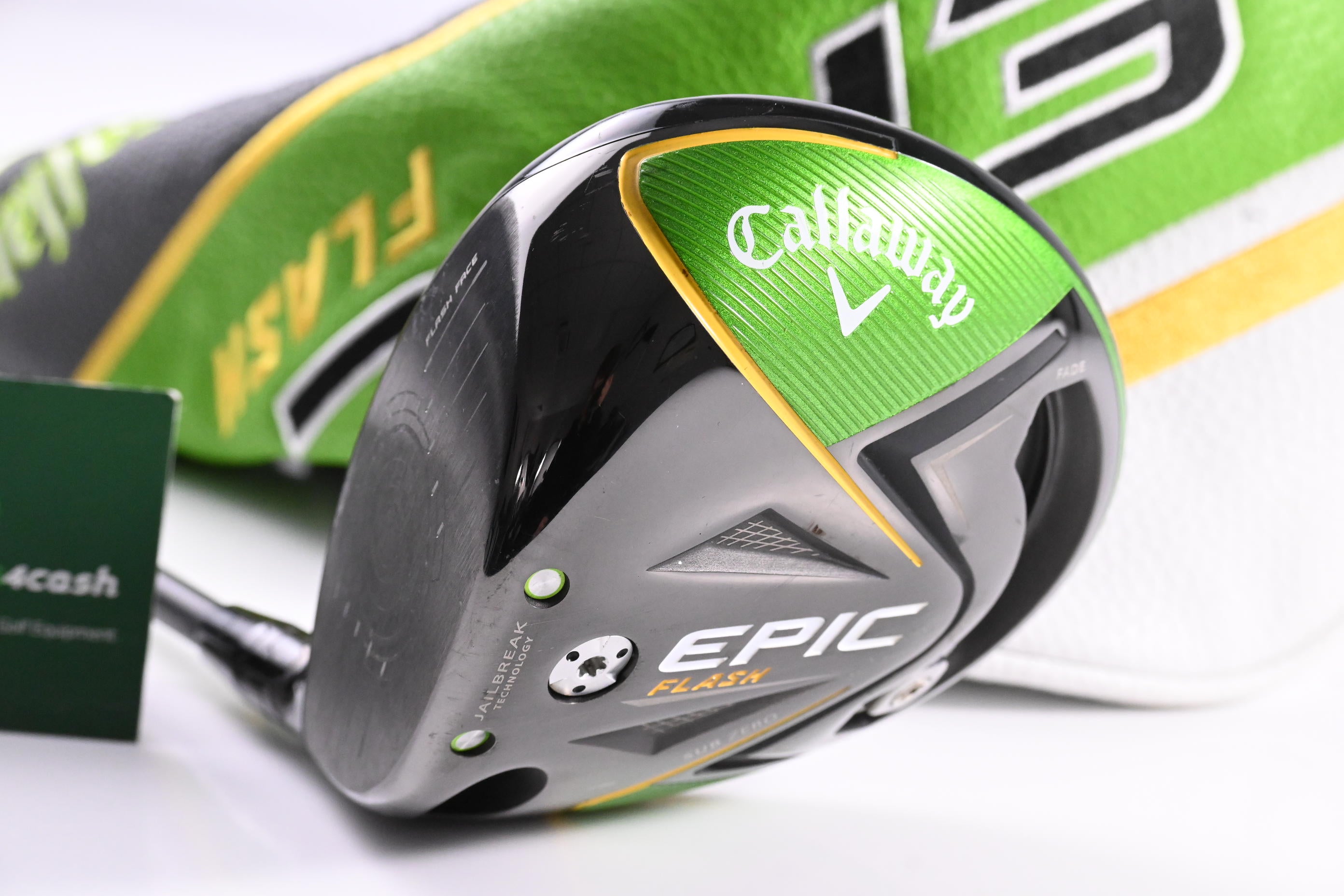 Left Hand Callaway Epic Flash Sub Zero Driver / 9 Degree / Stiff Flex Aldila
