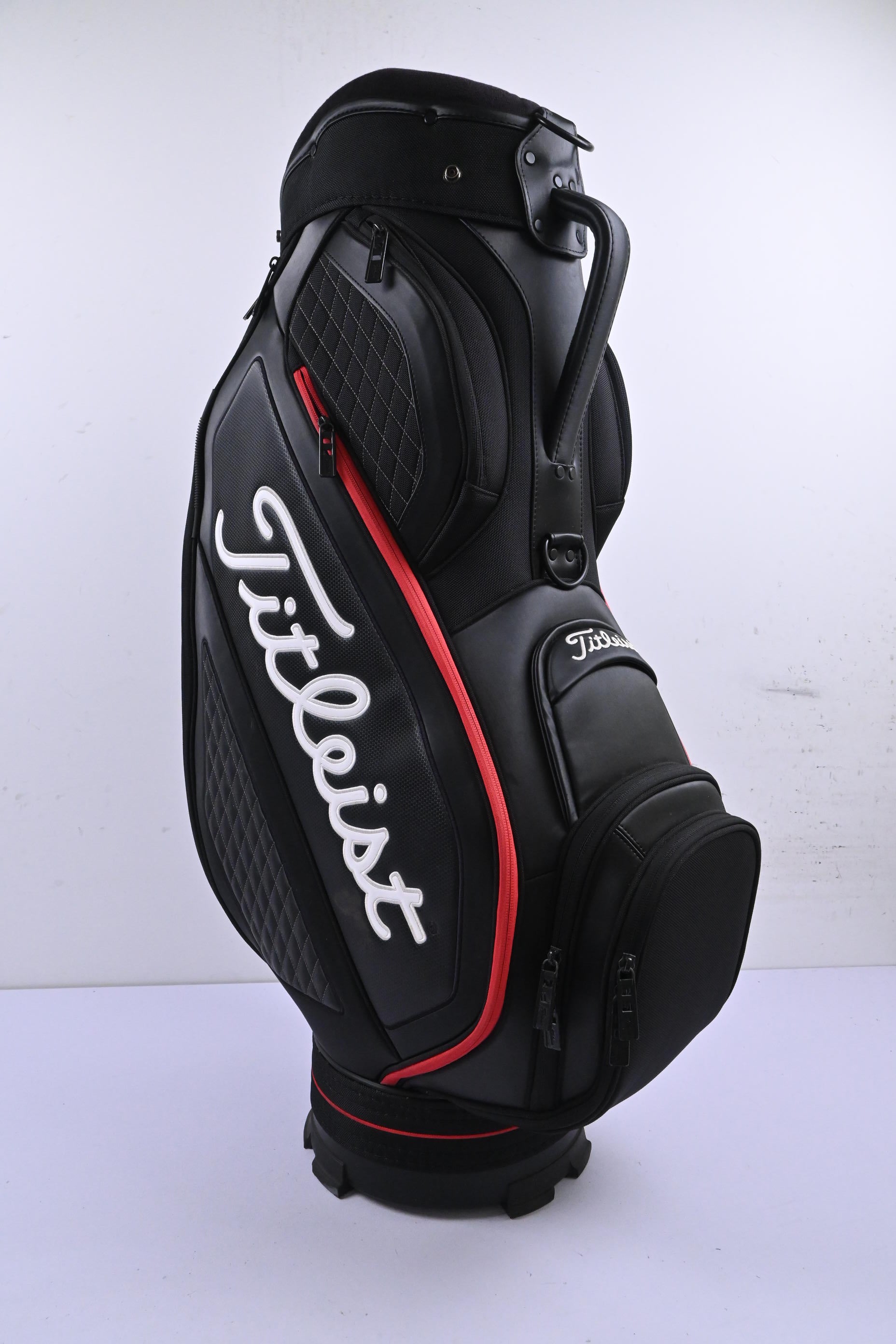 Titleist Tour Bag / 6-Way Divider / Black, White & Red
