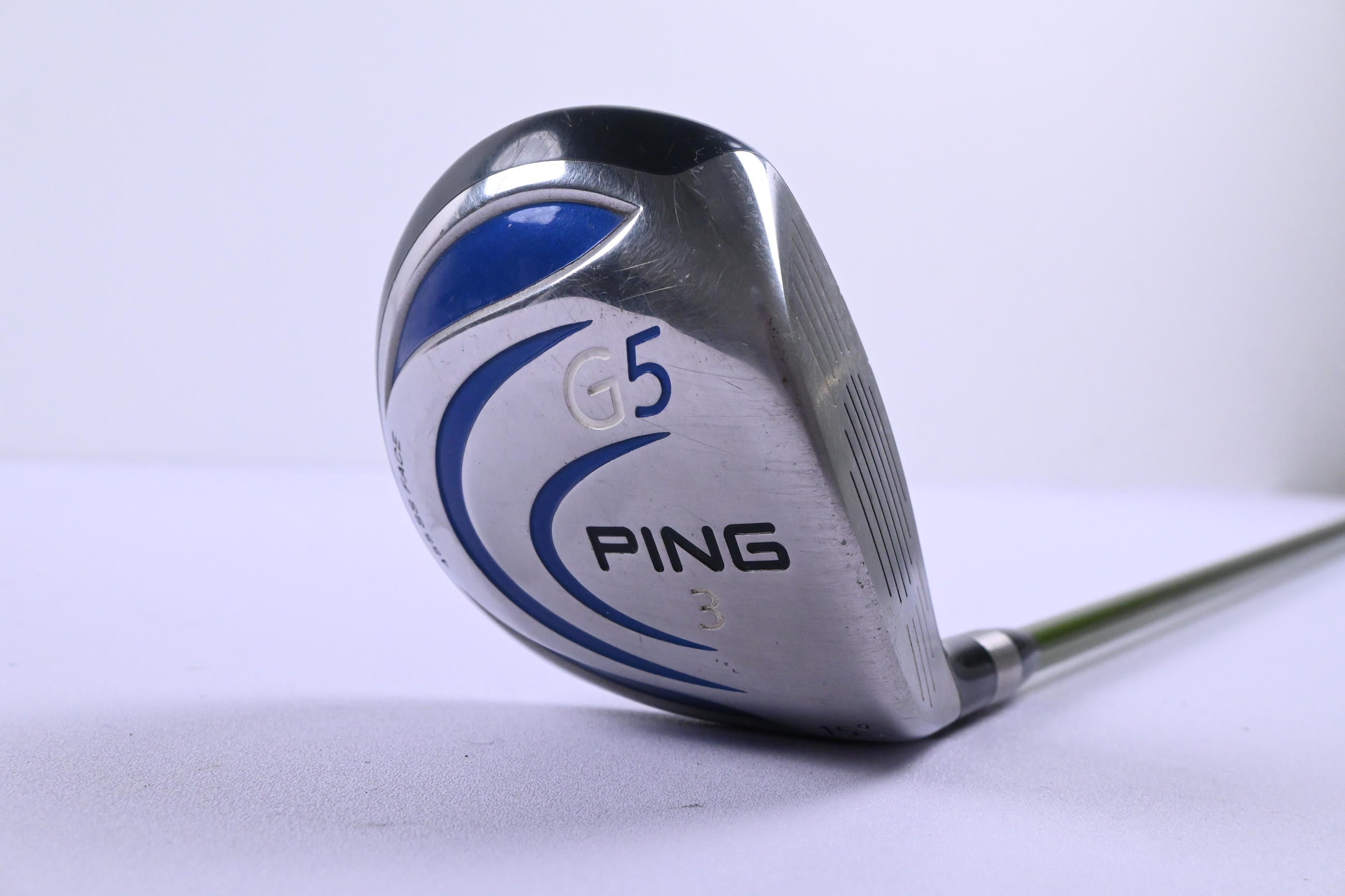 Ping G5 #3 Wood / 15 Degree / Stiff Flex Aldila NV Green 75