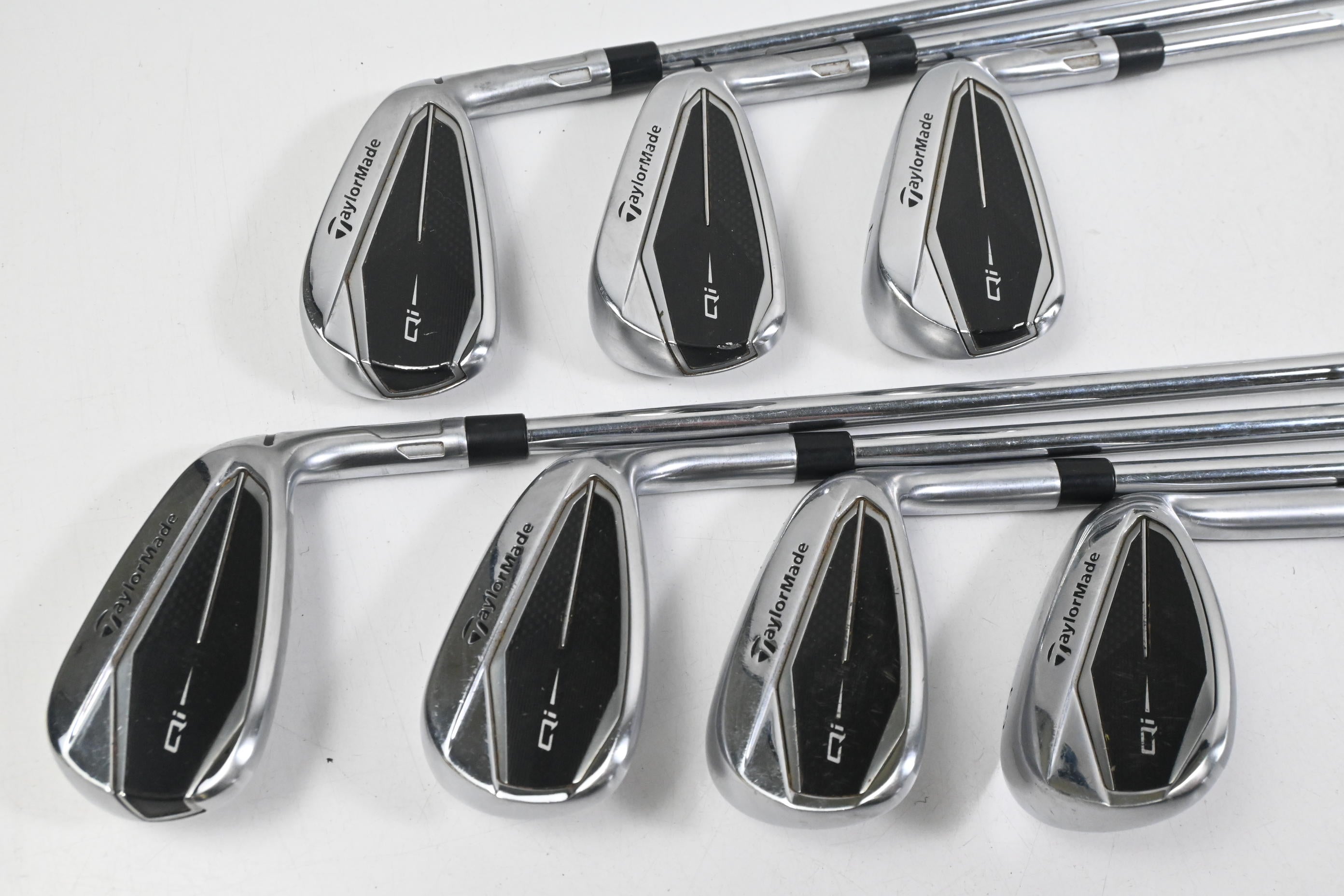 Taylormade Qi Irons / 5-PW+SW / Regular Flex KBS MAX MT 85 Shafts