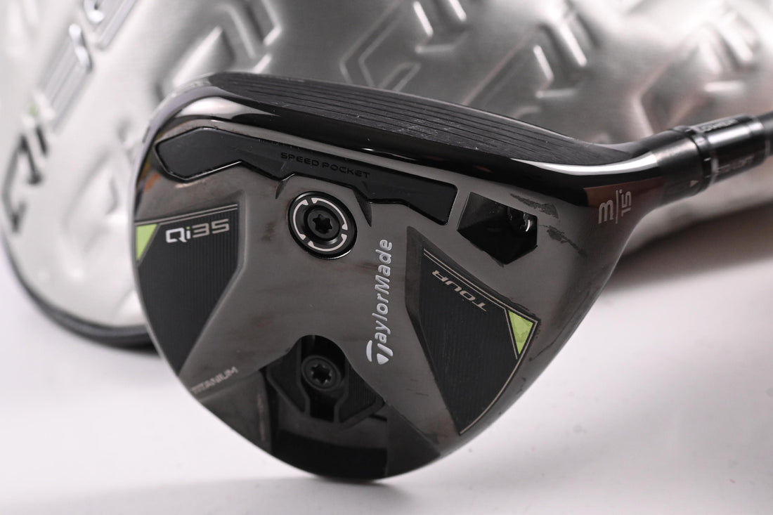 Taylormade Qi35 Tour #3 Wood / 15 Degree / Stiff Flex Fujikura Ventus Blue 6