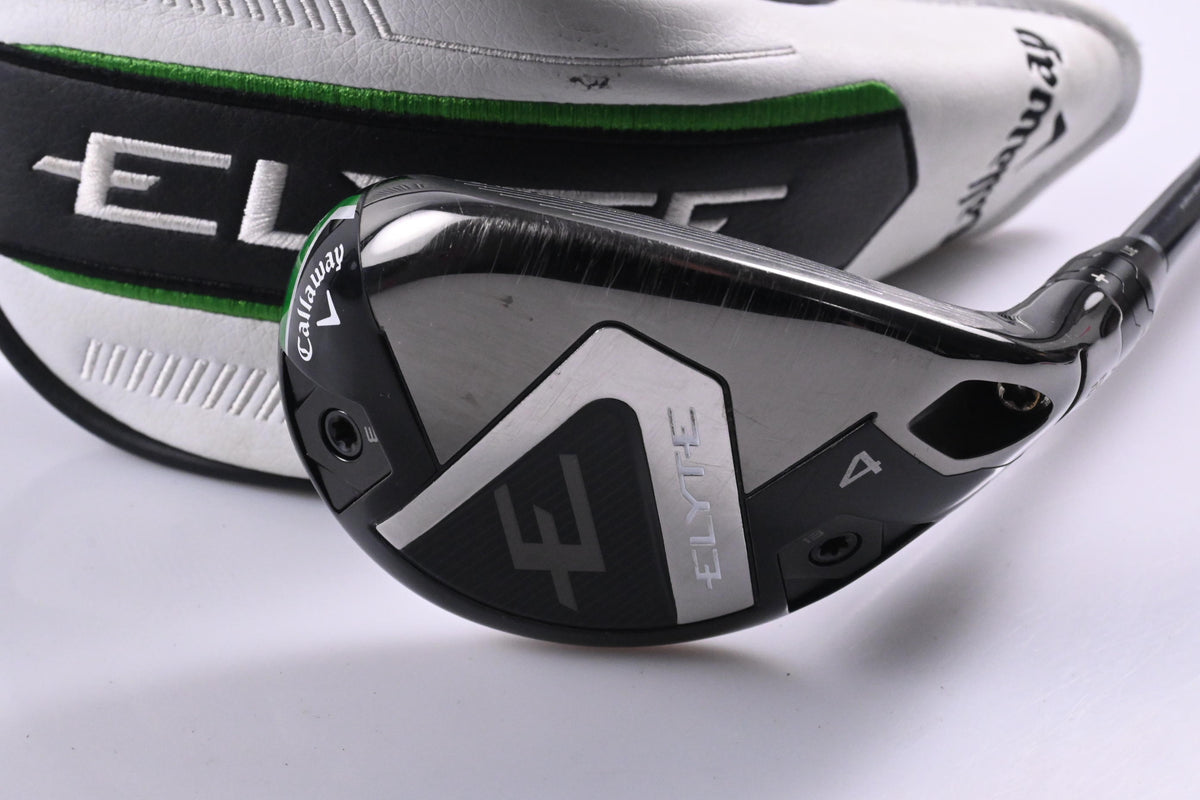 Callaway Elyte #4 Hybrid / 22 Degree / Stiff Flex Denali Charcoal 70 Shaft