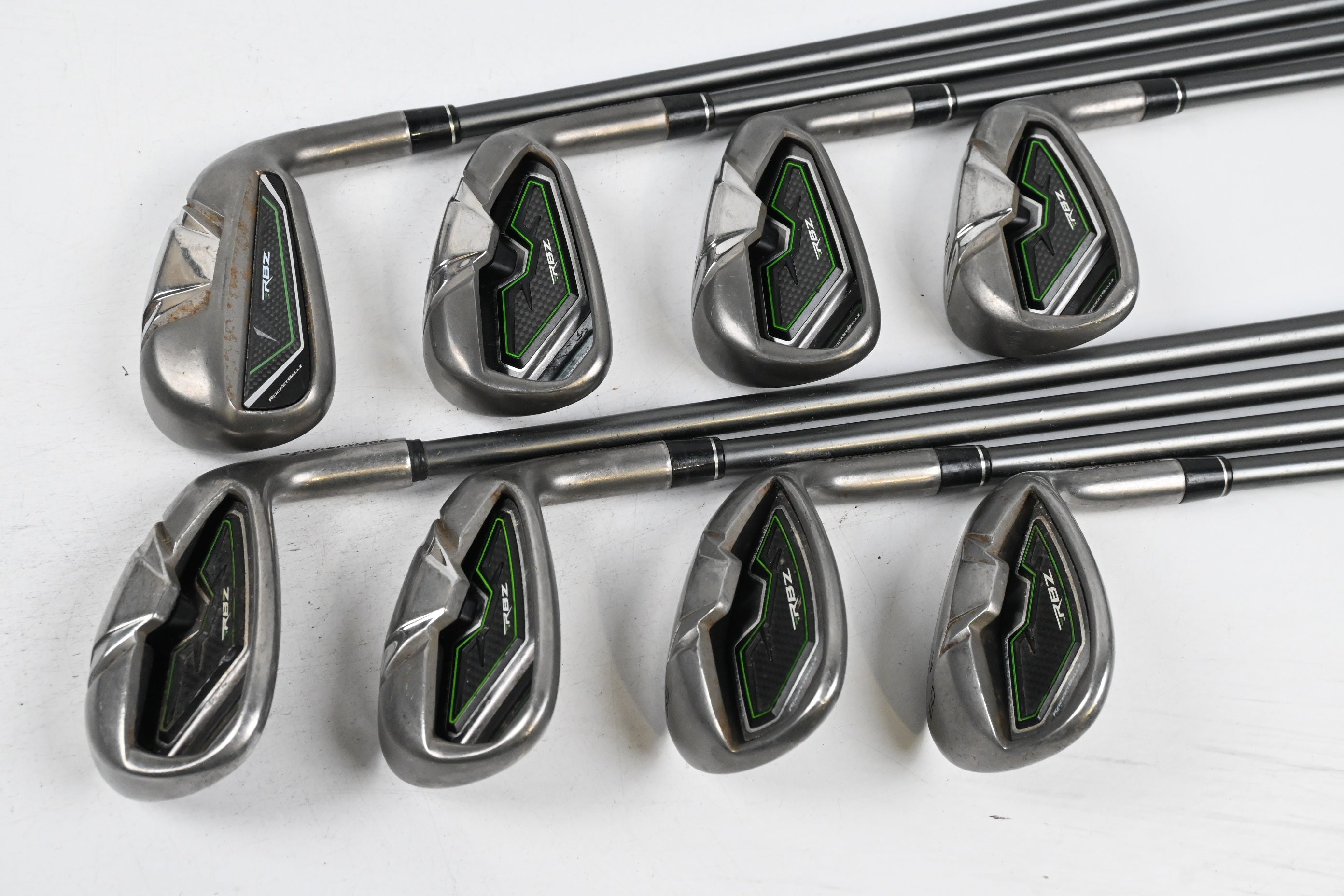 Taylormade RBZ Irons / 5-PW+SW+LW / Regular Flex RBZ 65 Shafts