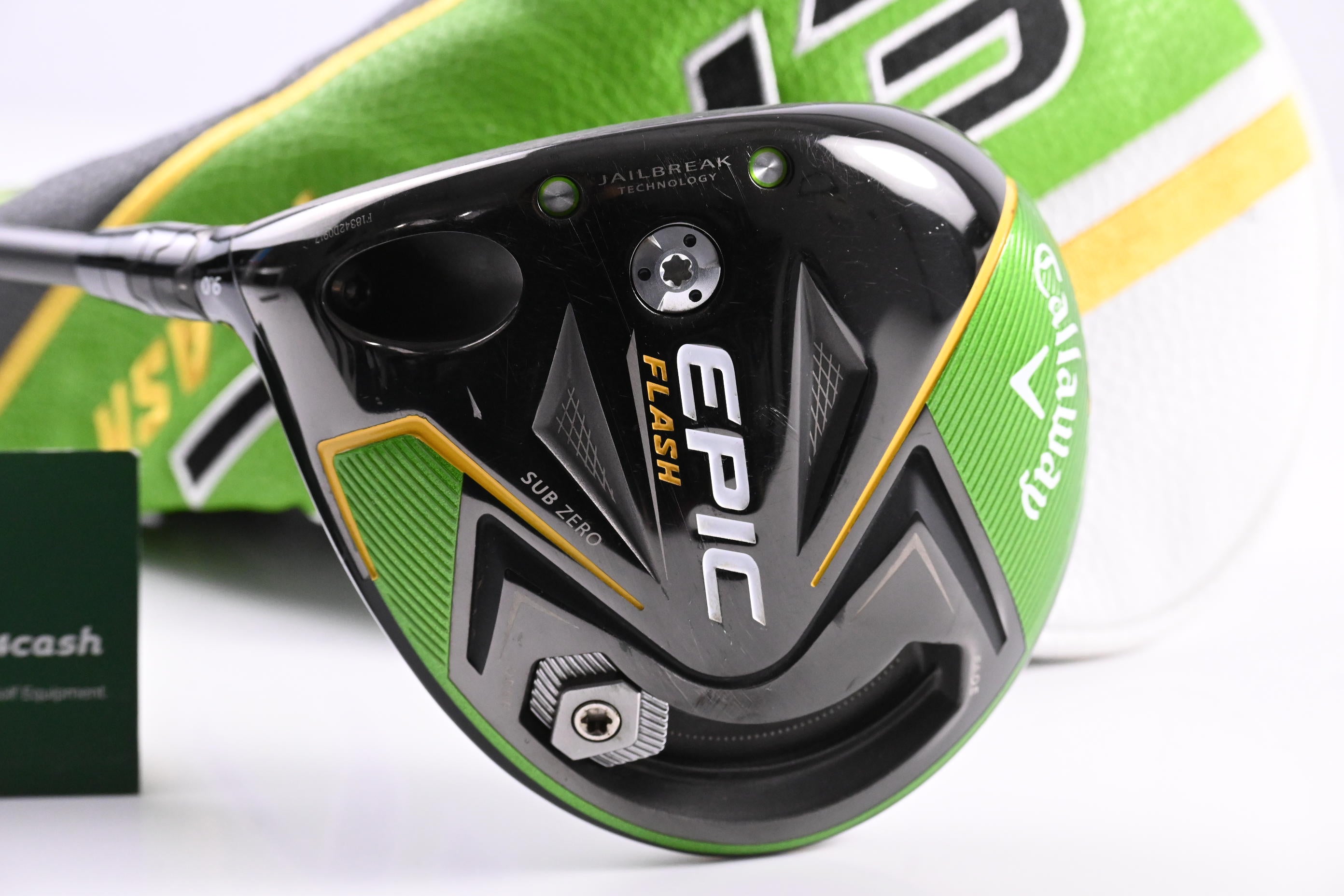 Left Hand Callaway Epic Flash Sub Zero Driver / 9 Degree / Stiff Flex Aldila