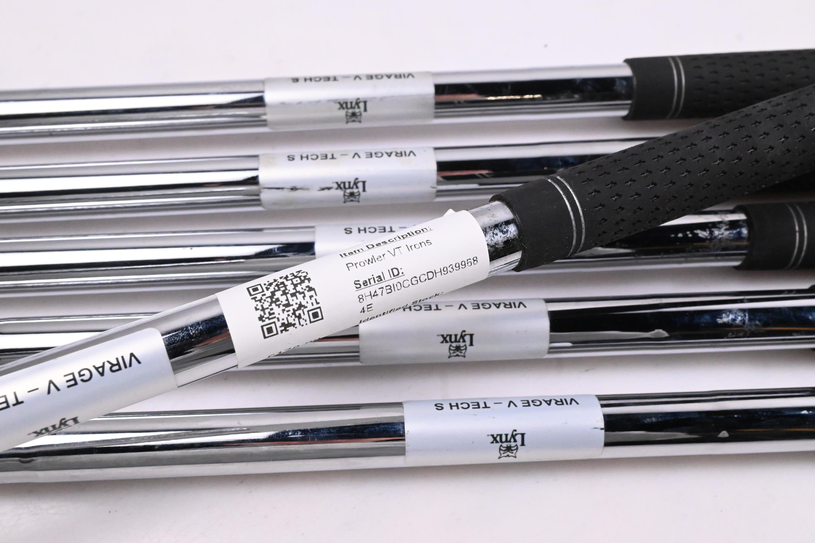 Lynx Prowler VT Irons / 5-PW / Stiff Flex Lynx Shafts