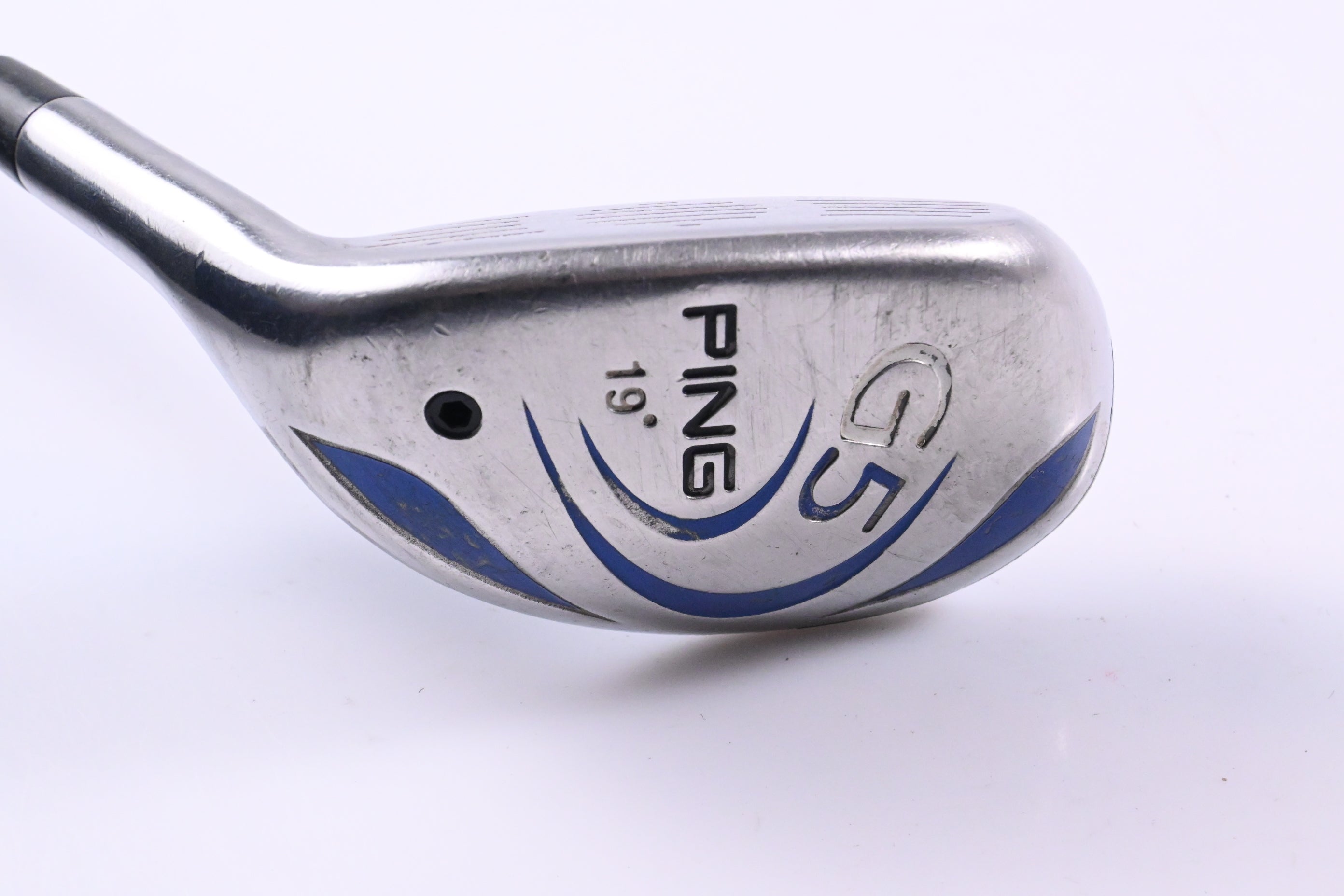 Left Hand Ping G5 #3 Hybrid / 19 Degree / Regular Flex ProLaunch Blue Shaft