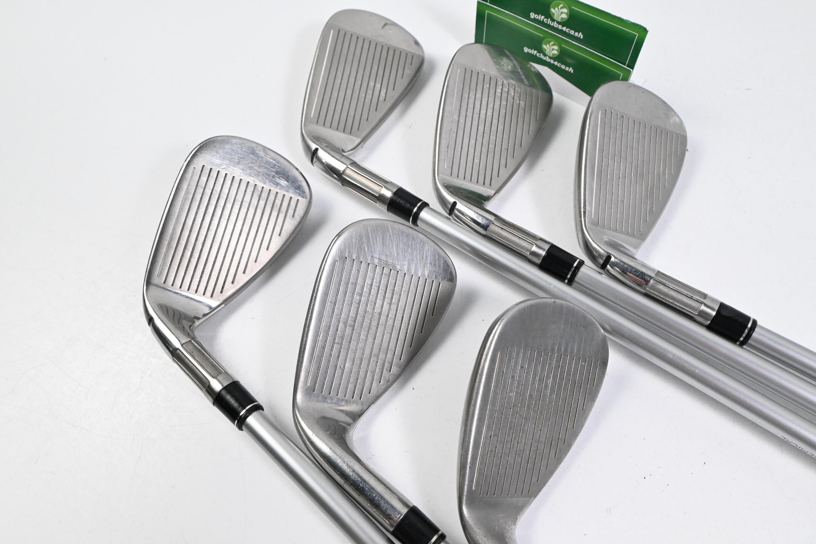 Taylormade M6 Irons / 7-PW+GW+SW / Stiff Flex Tensei CK Red 80 Shaft