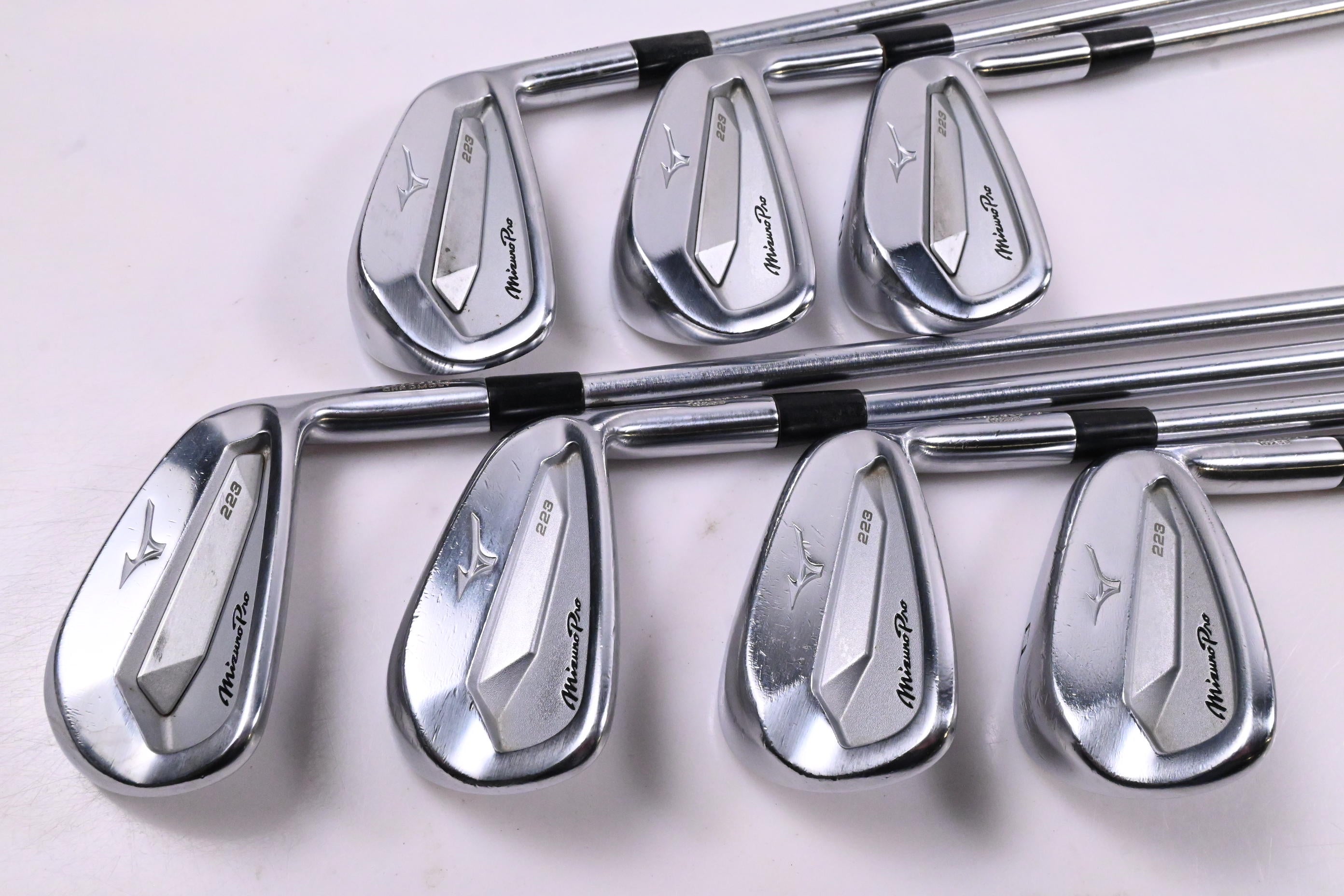 Mizuno Pro 223 Irons / 4-PW / Stiff Flex Project X IO 110 Shafts
